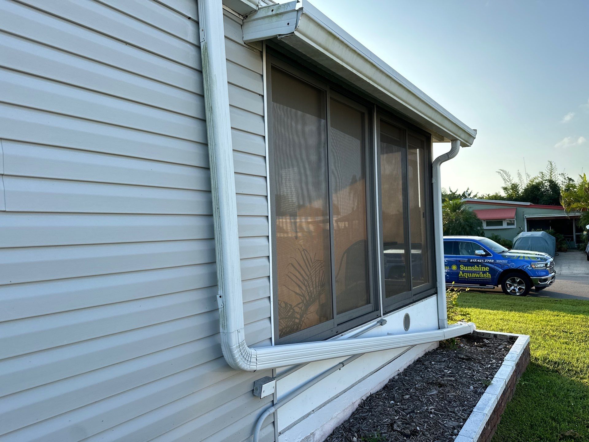 🏡 Mobile Home Soft Wash – Colony Cove, Ellenton, FL by Sunshine AquaWash