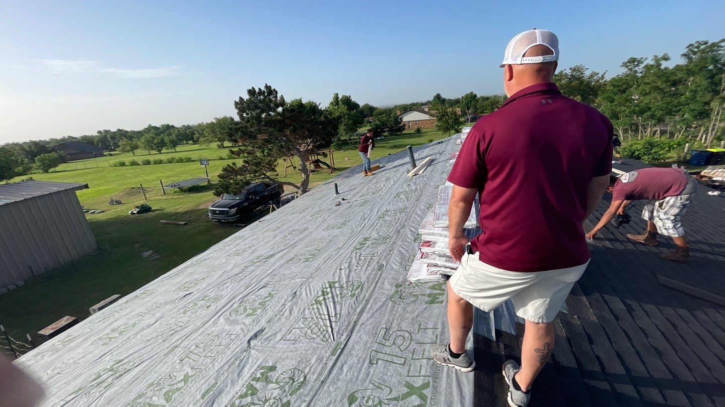 Residential Roofing Installation using GAF Royal Sovereign by A & H Roofing and Contracting
