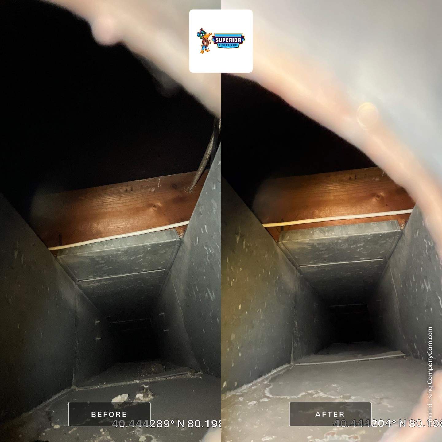 Air Duct Cleaning With a Vacuum Truck in Oakdale, PA by Superior Air Duct Cleaning