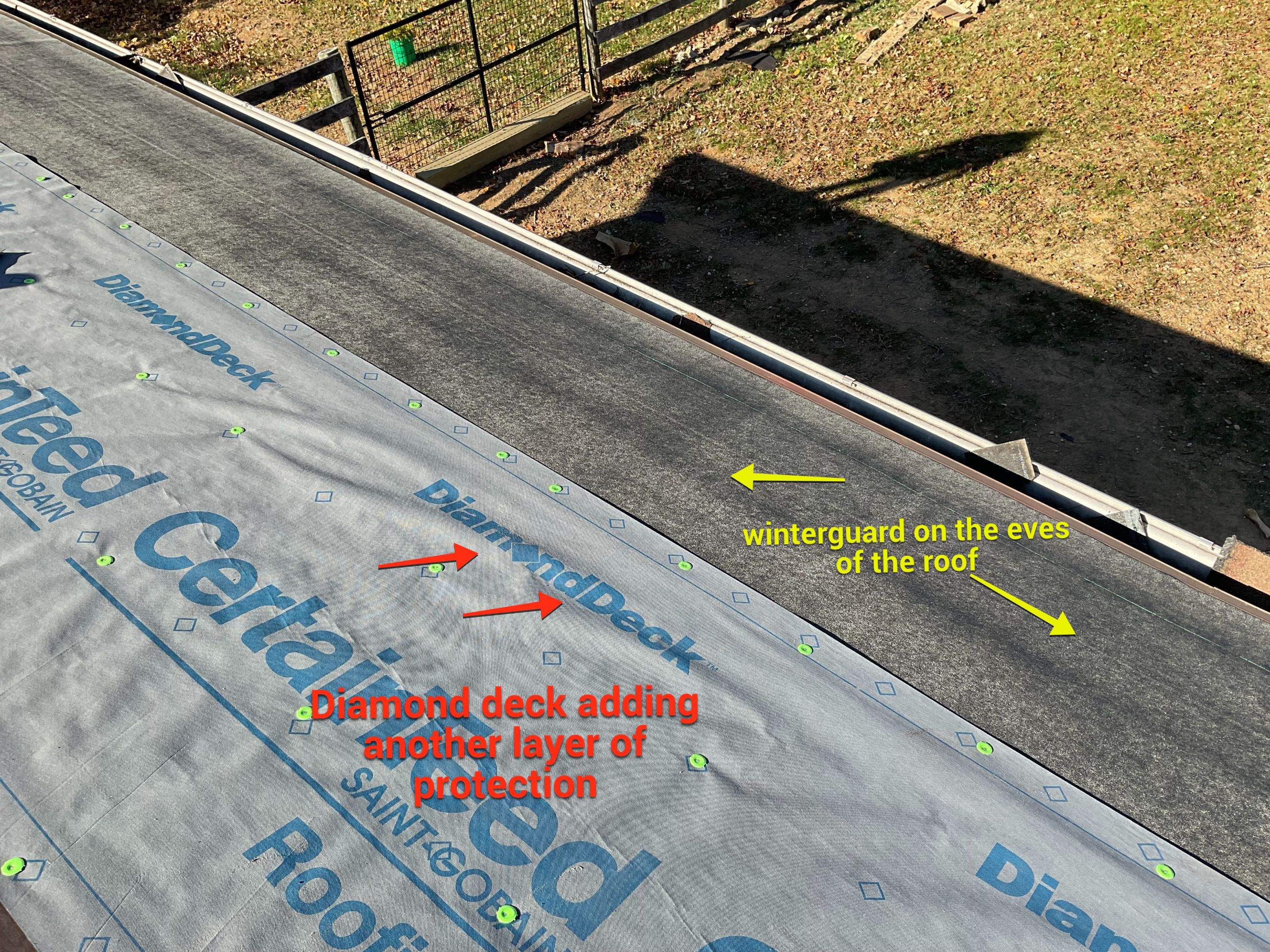 Residential Roofing Installation using CertainTeed Shingles by Alpha Design Services