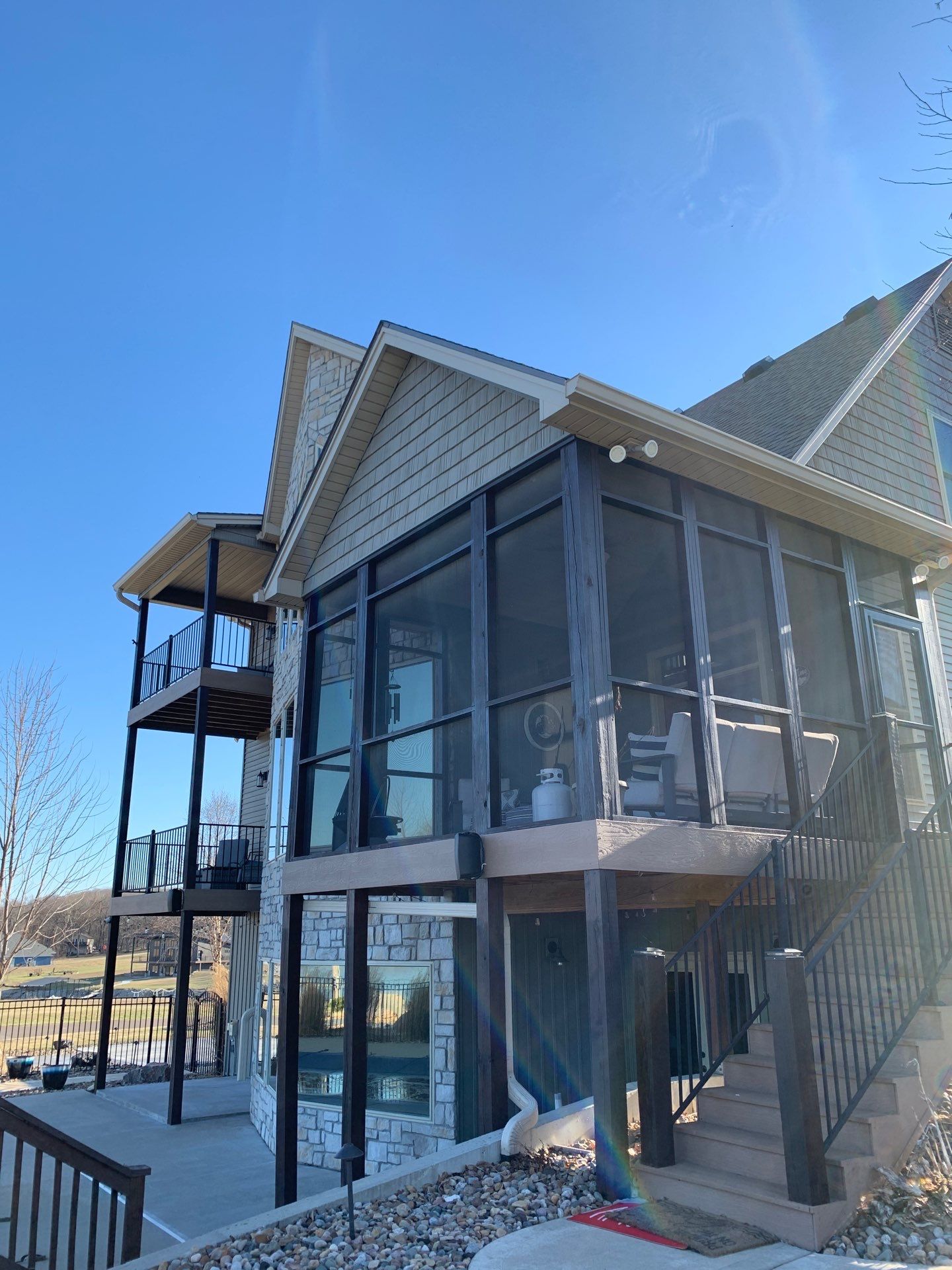 Lake Life = No Maintenance  !! by EEC  Windows, Siding & Roofing 