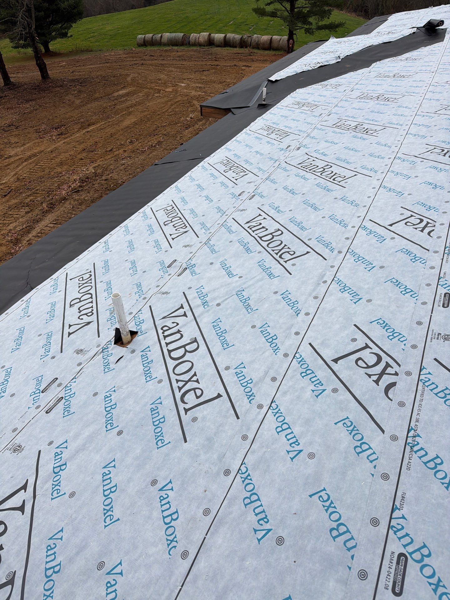 Residential Roofing Installation using GAF TImberline HDZ Hickory by Rainstoppers Roofing