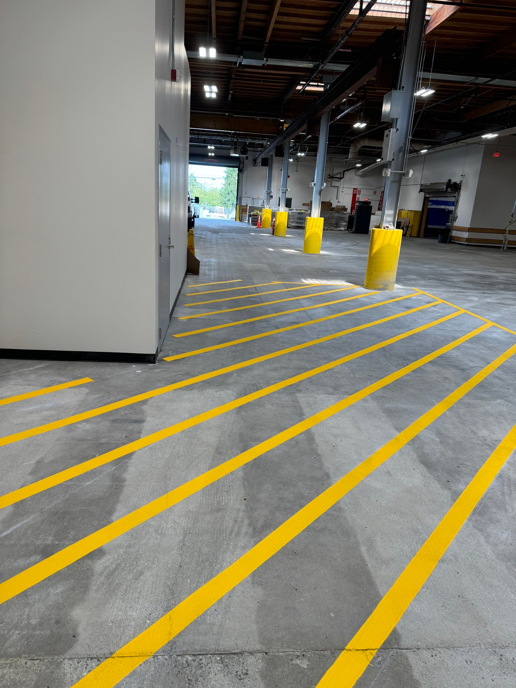 USPS Asphalt Patch Repair, Indoor Parking Lot Sandblast, Outdoor Parking Lot Sealcoating & Indoor/Outdoor Parking Lot Striping  by Jireh Asphalt & Concrete Inc 
