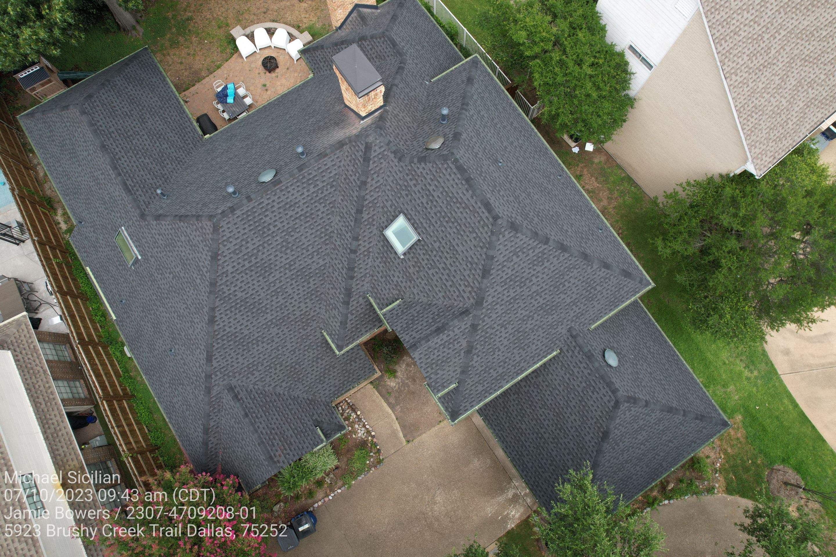Project in Dallas by Zeus Exteriors