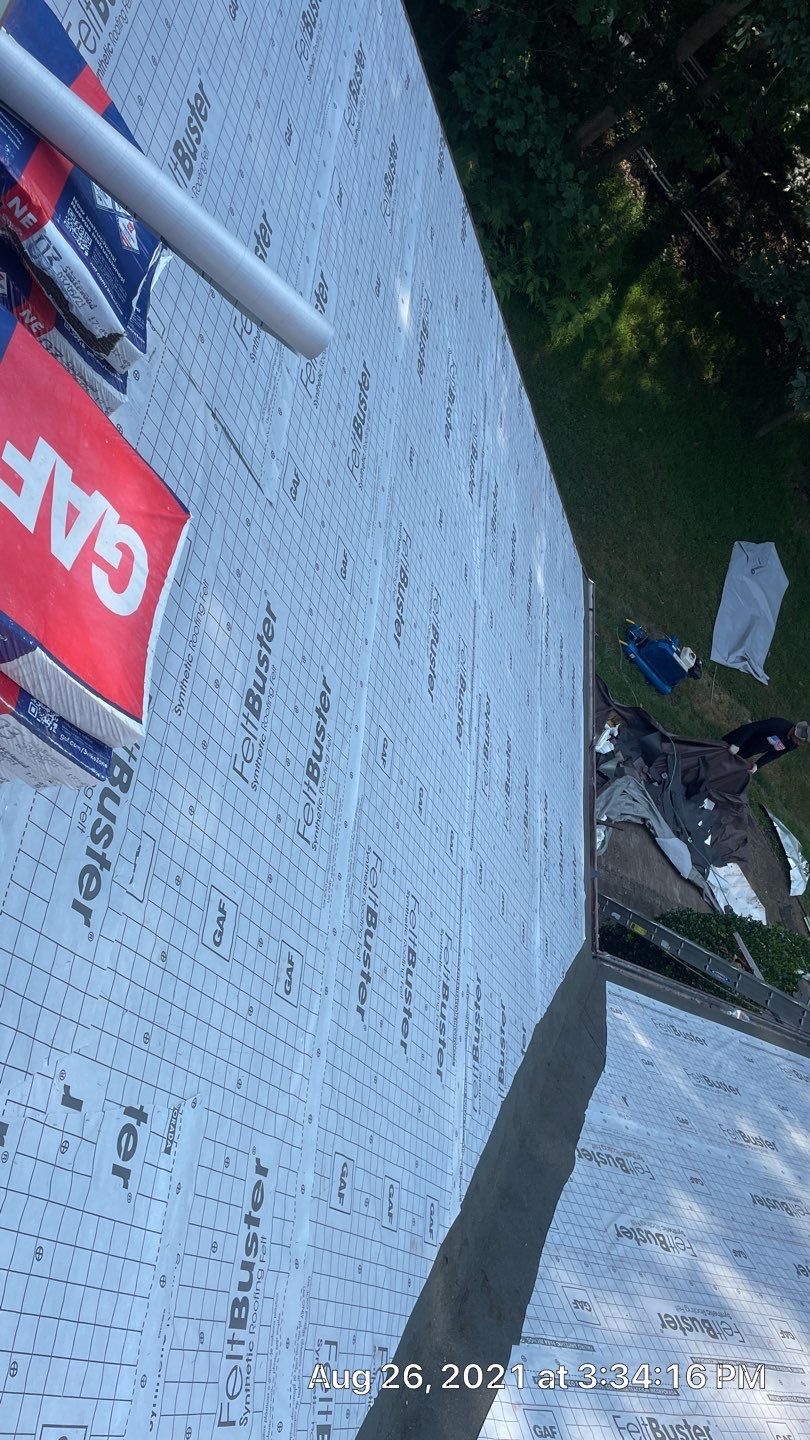 Roof Replacement using GAF Timberline HDZ by American Home Contractors