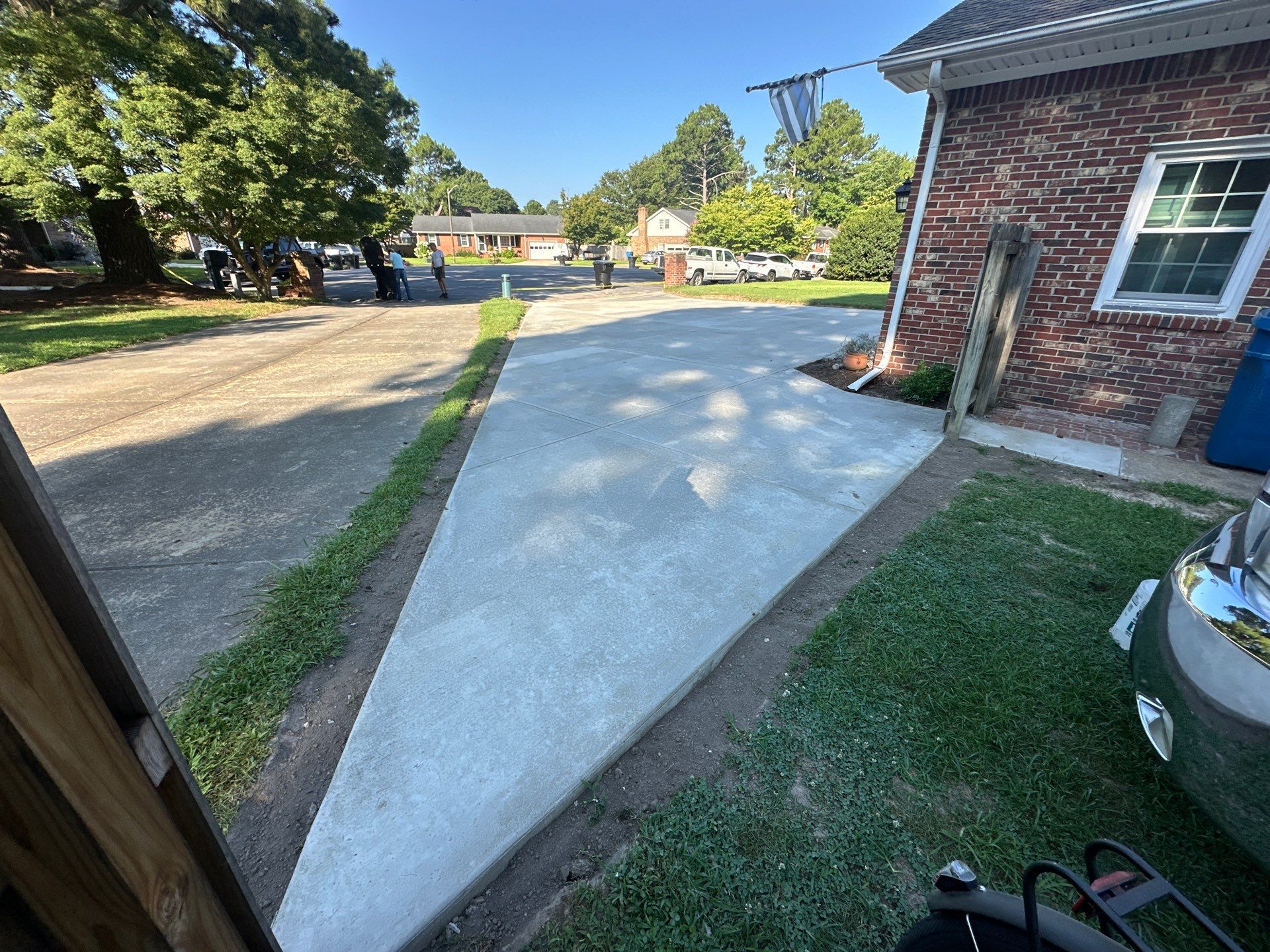 Project in Virginia Beach by Sam The Concrete Man Virginia Beach