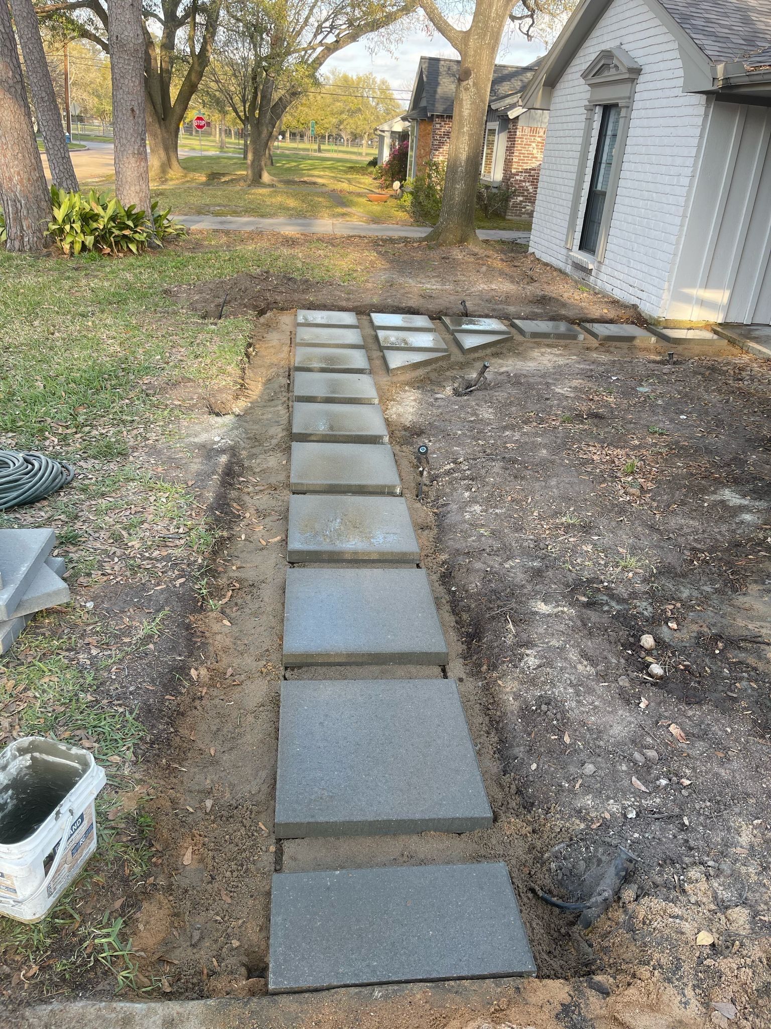 🌿 Jackie’s Outdoor Transformation — Drainage, Flagstone & Full Restoration by Texas Urban Elements