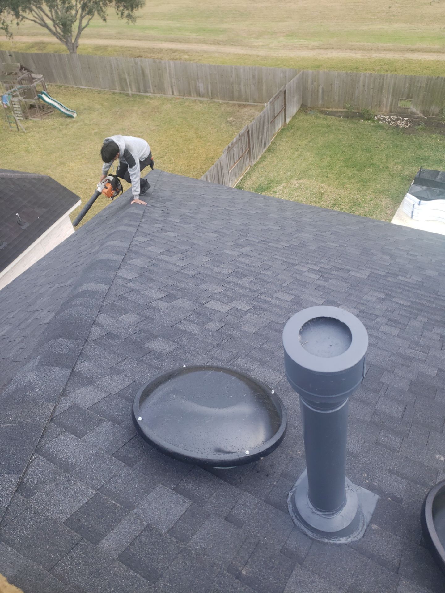 Residential Roof Replacement using IKO CAMBRIDGE DUAL BLACK by Elite Roofing LLC