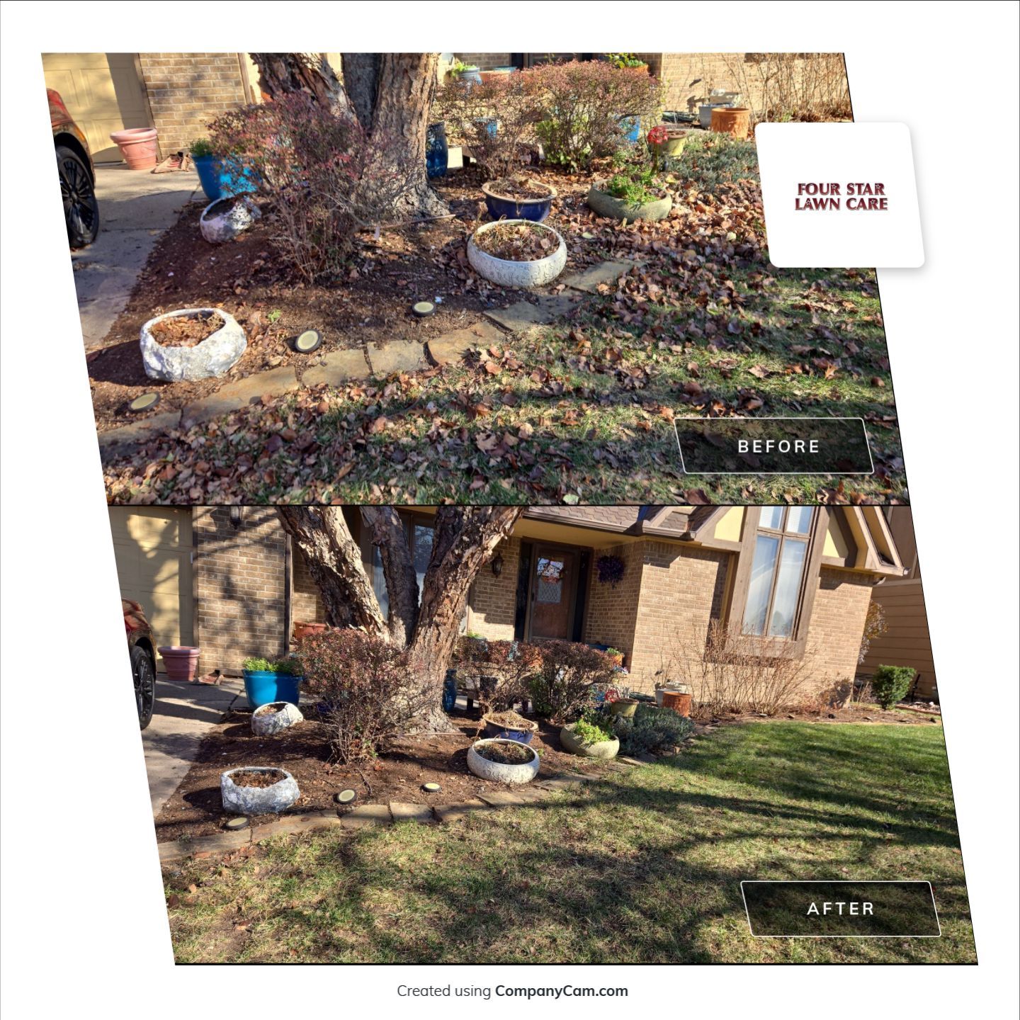 Project in Wichita by Four Star Lawn Care