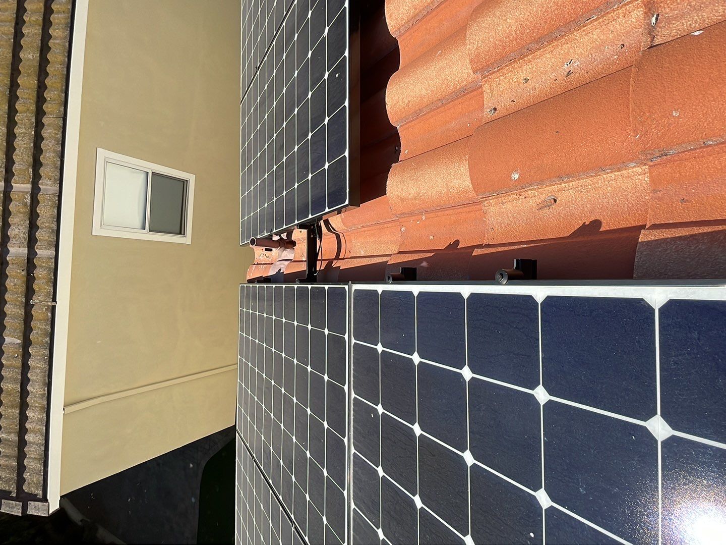 Solar Panel Bird Proofing using Critter Guard Mesh by All One Solar Shine