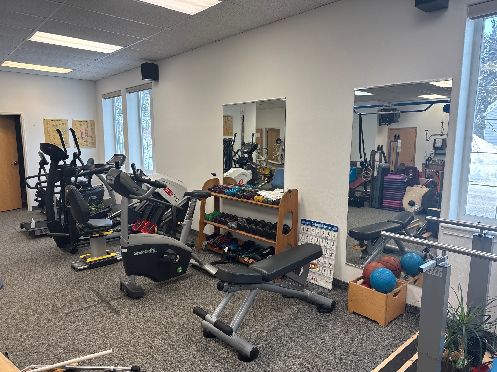 Physical Therapy Office Refresh by Midnight Sun Painting