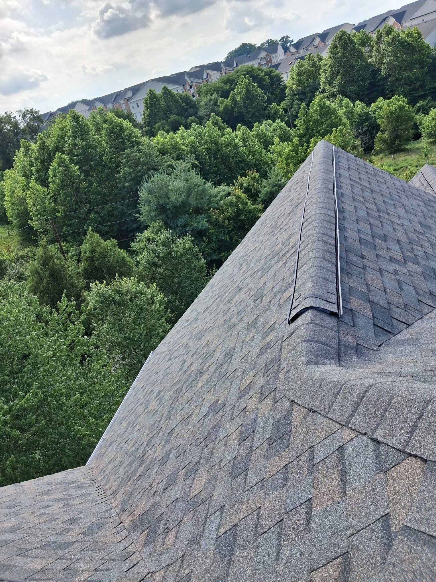 Owens Corning Architectural Shingle Roof Replacement in Ellicott City by Frederick Roof Repair