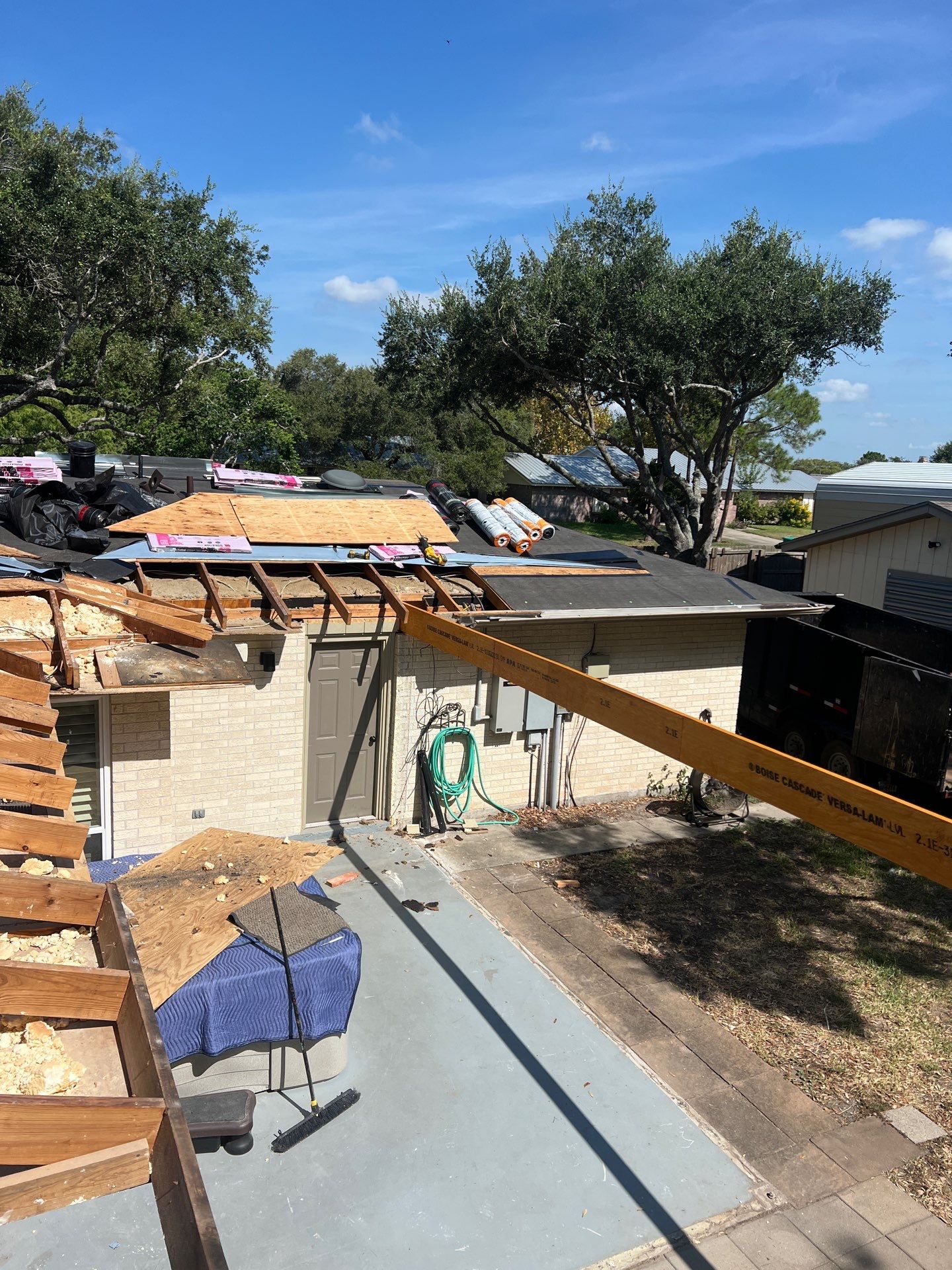 Patio? We got you Covered! by Bayfront Roofing and Construction