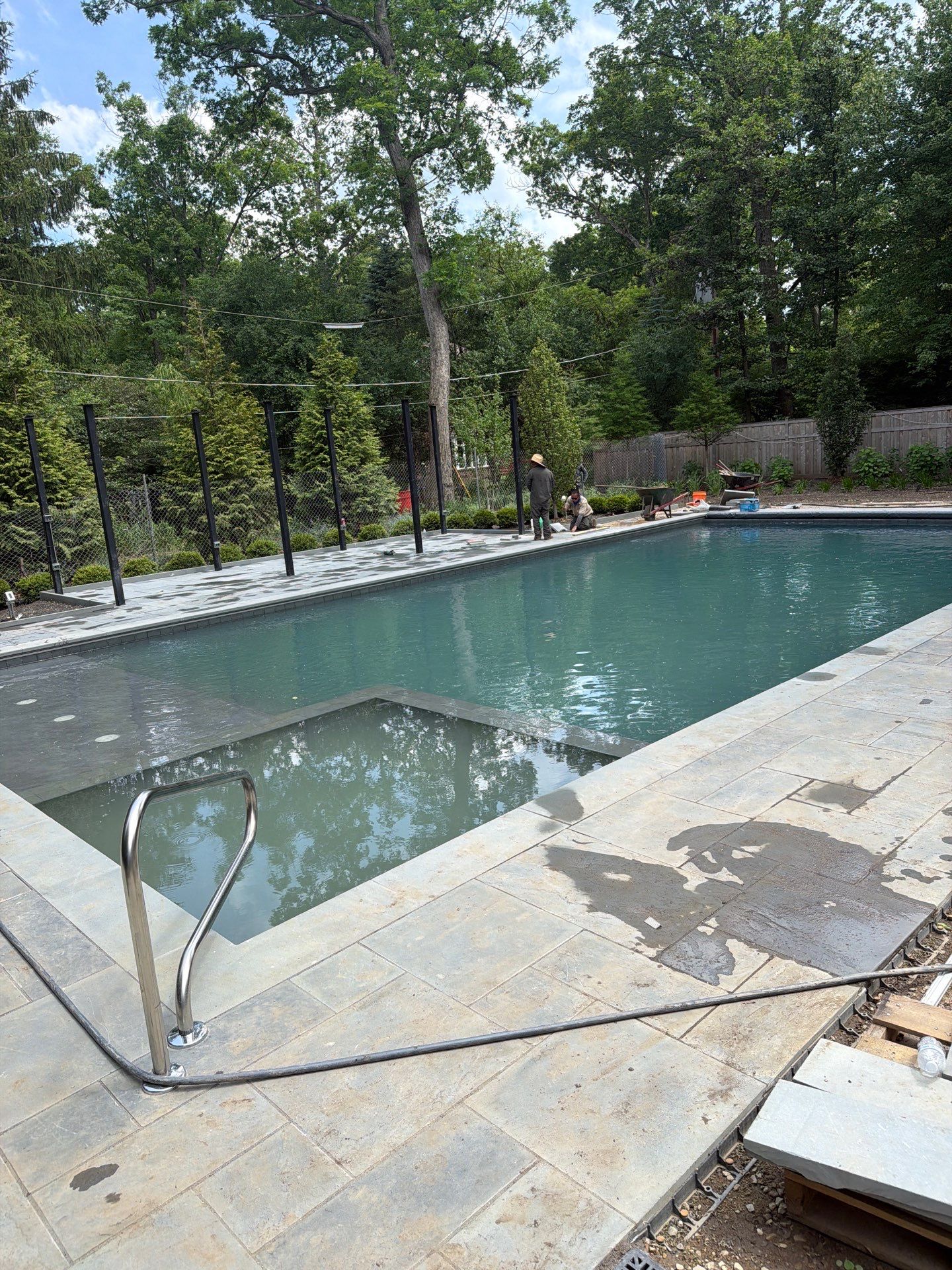 French Riv 25 by 50 Pool Spa Combo by North Shore Pool & Spa