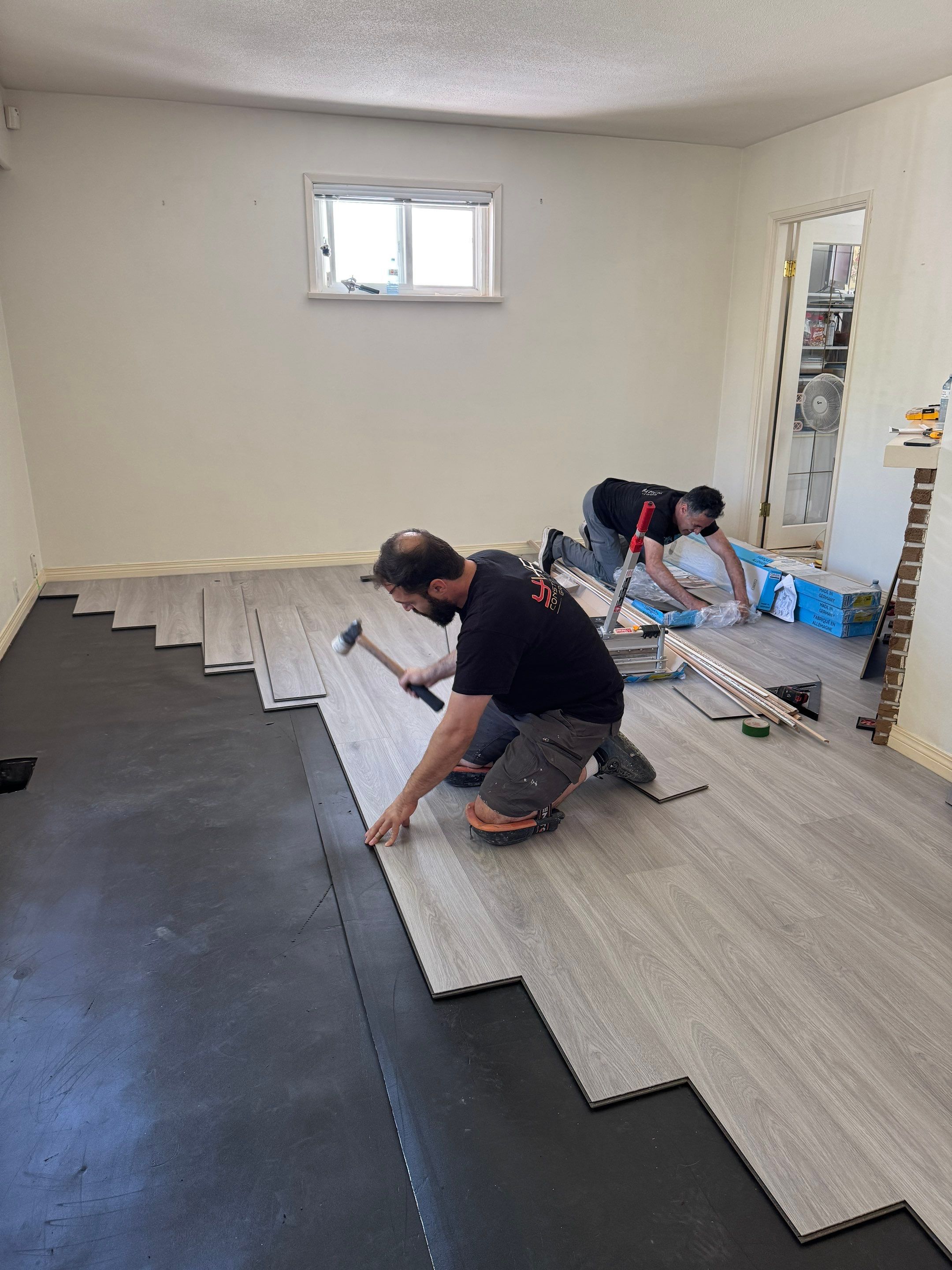 Transform Carpet Flooring To Laminate by YVR Construction Group