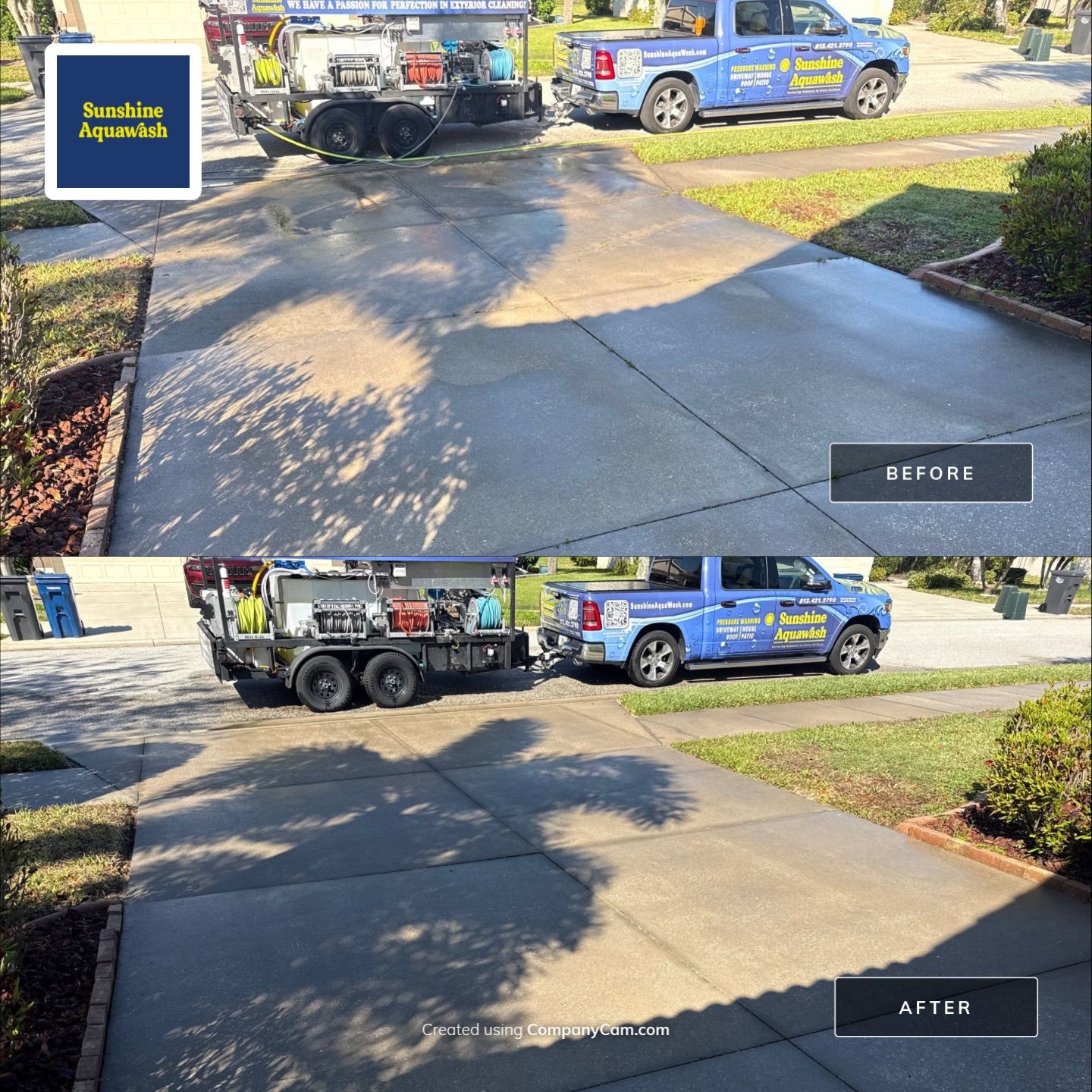 Driveway, Pool Deck & Lanai Cleaning – Heritage Harbour Golf Club, Bradenton, FL by Sunshine AquaWash