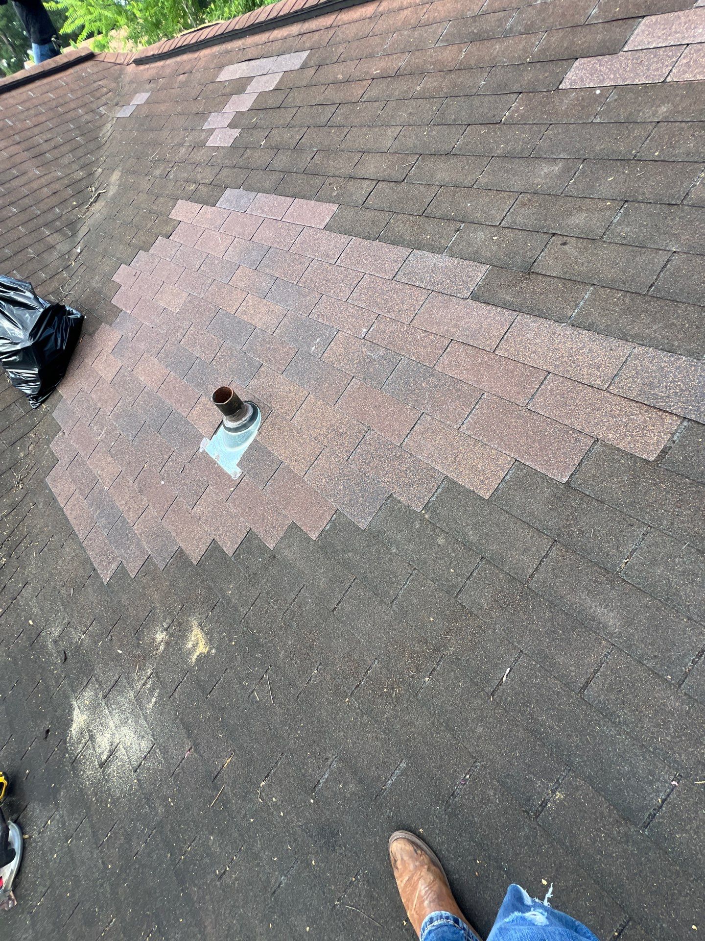 Residential Roofing Repair using Owen's Corning Duration (Lifetime) Shingles by Roof Repair Company