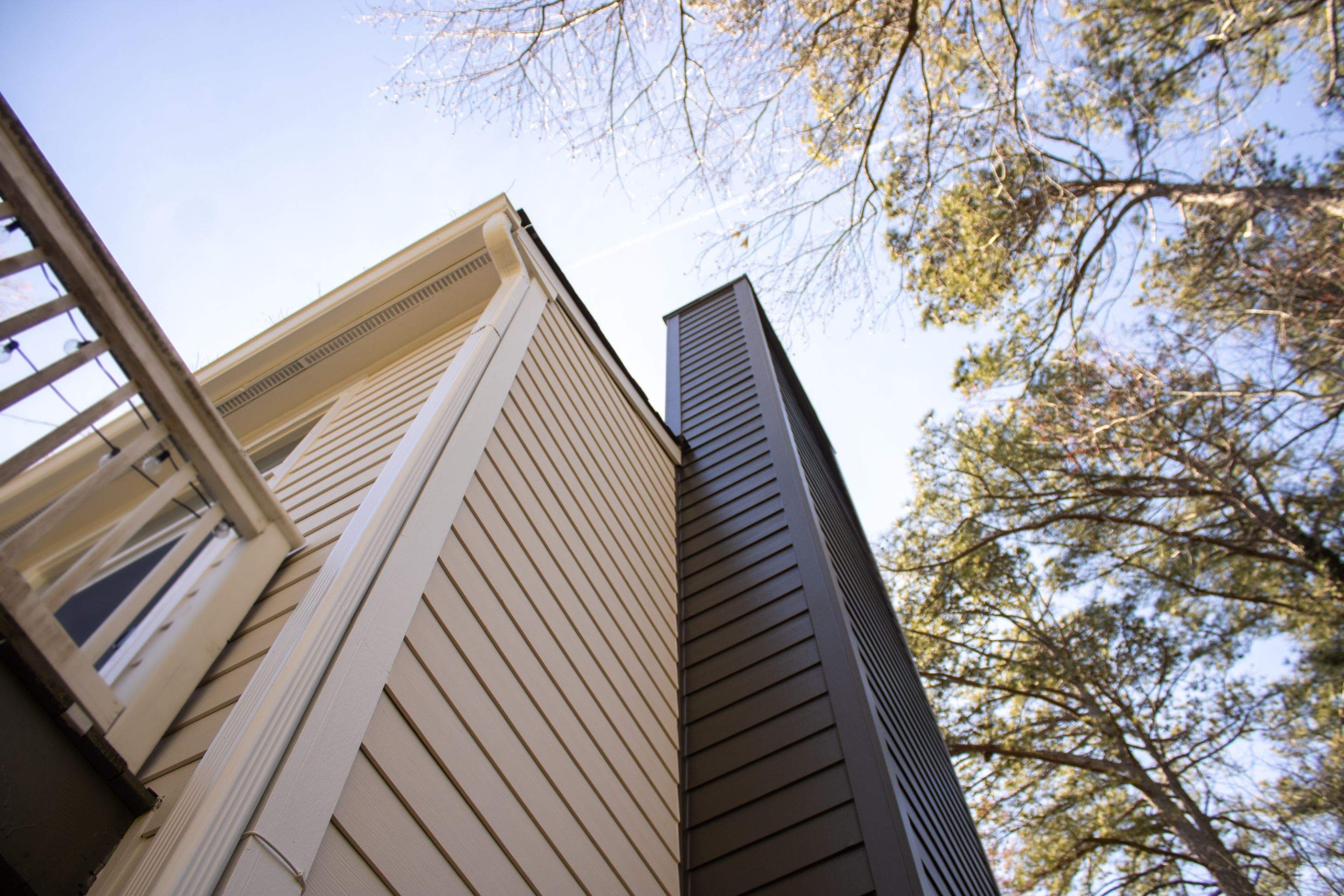 Exterior Painting with Accent Color and James Hardie Siding Installation in Marietta, GA by Nelson Exteriors