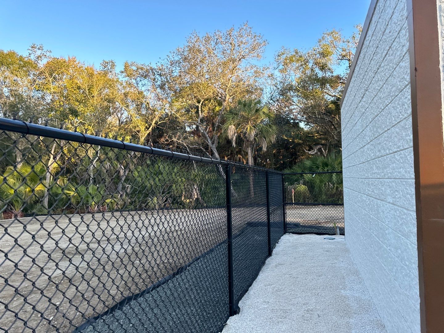 Chain-link Fence Installation using Chain-link Fence by Asap fence and gates, LLC