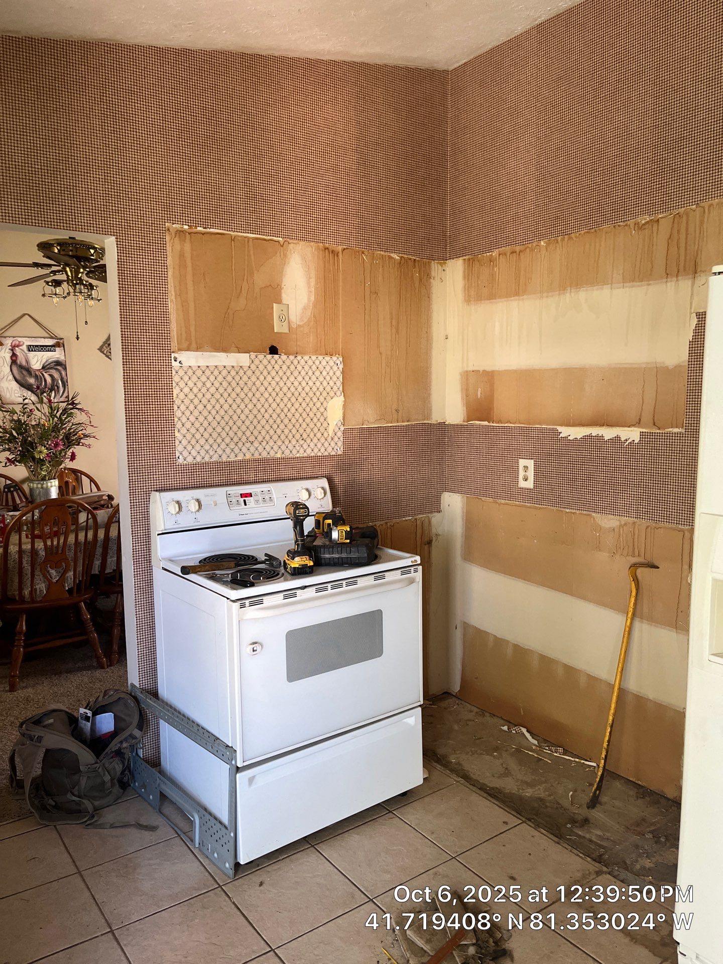 Kitchen Renovation & New Floors by Hilltop Drafting & Design LLC