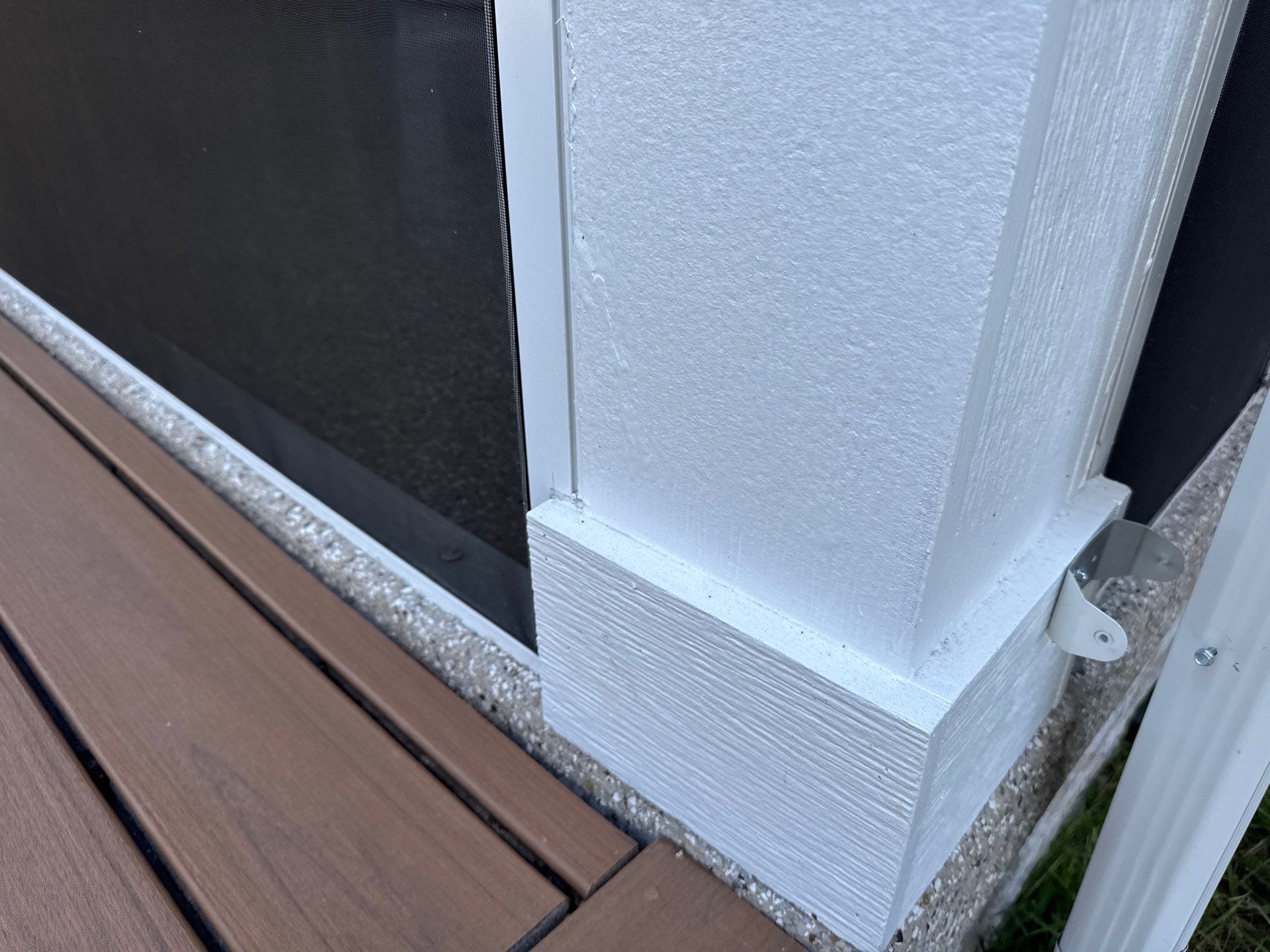 Front and Back Porches in Chiefland, FL in Pebble Beach by Cross Creek Concrete Coatings