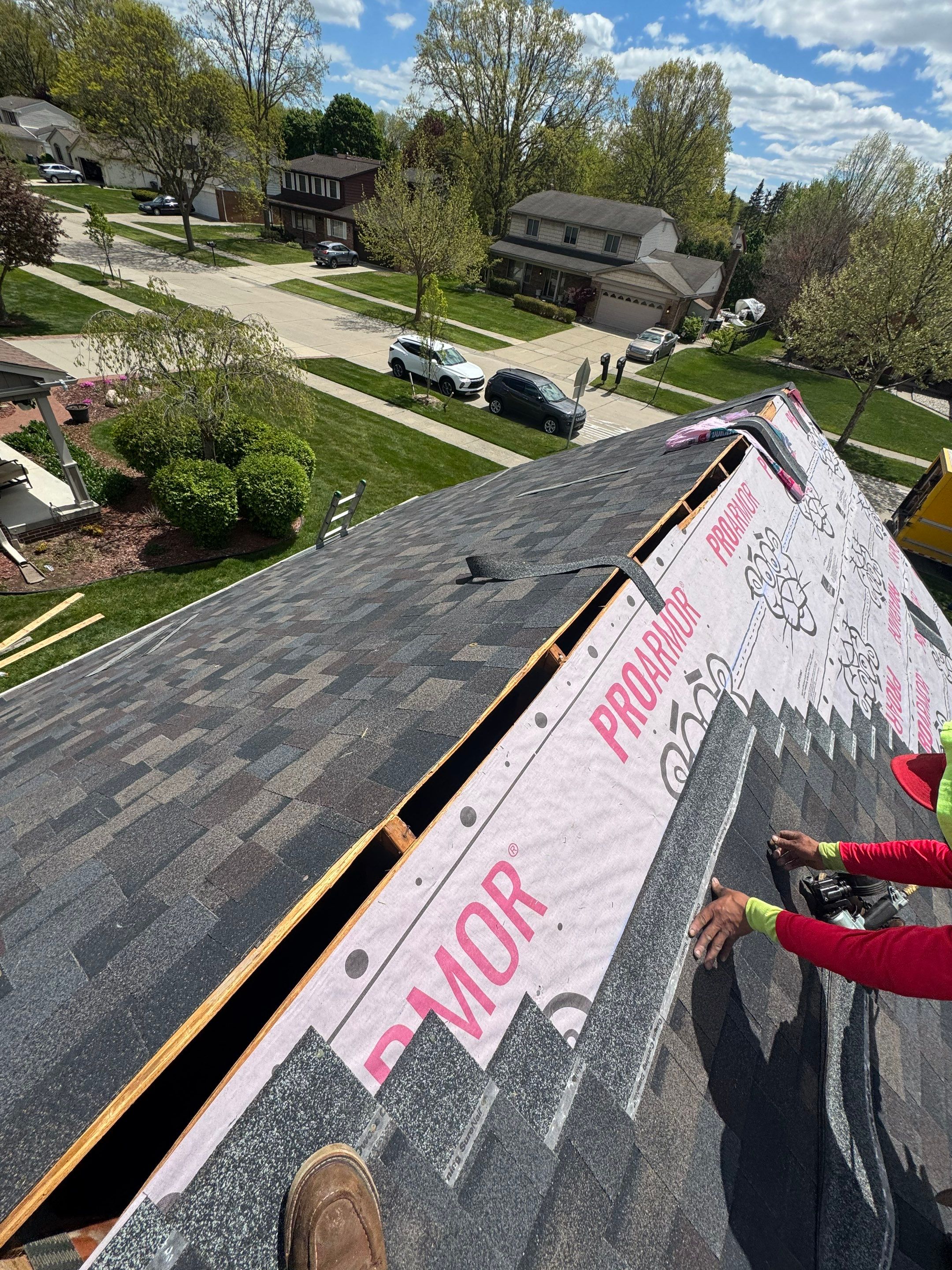 Roof Replacement using Owens Corning Duration by 180 Contractors