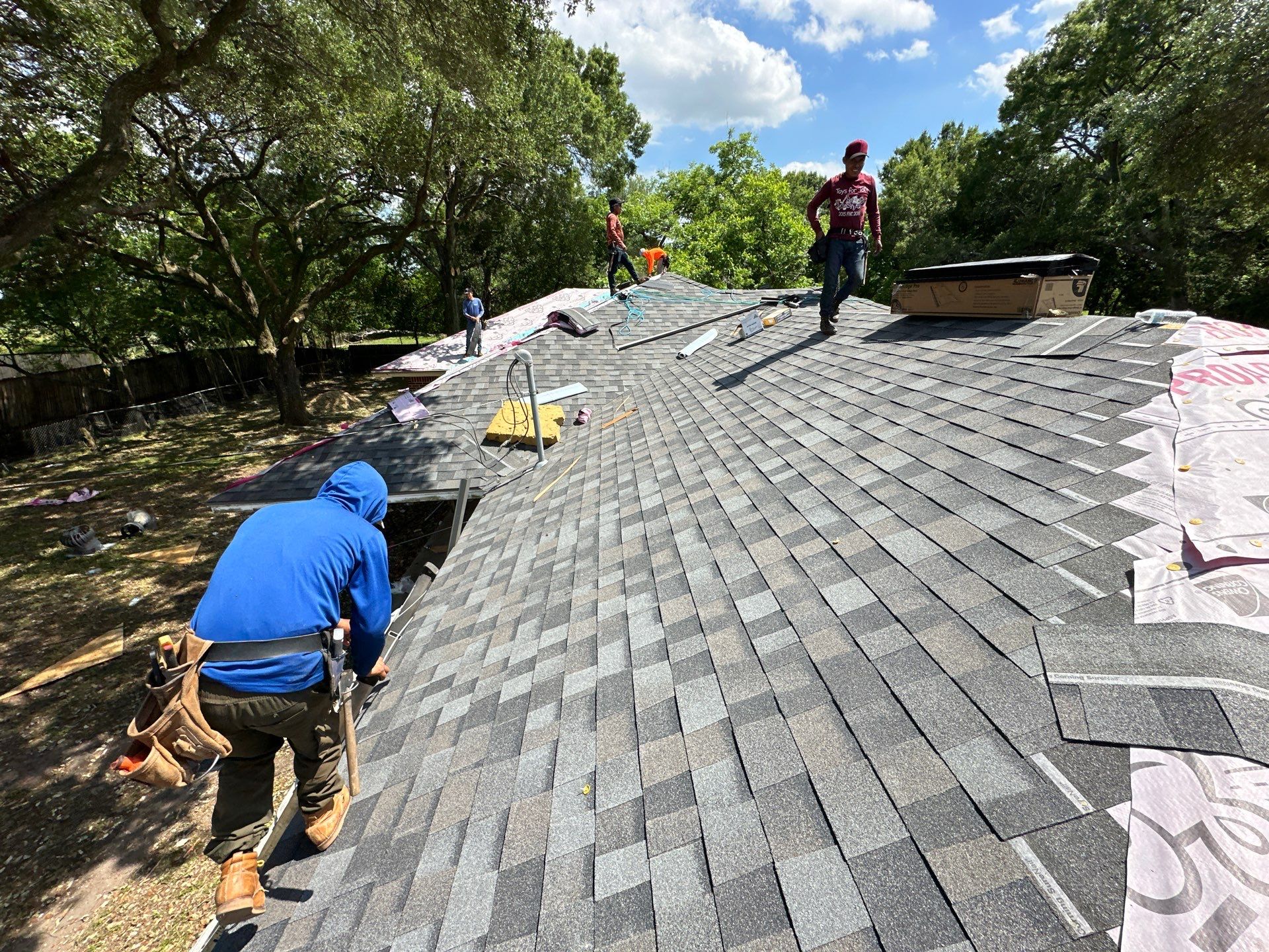 Project in Baytown by Motion Roofing