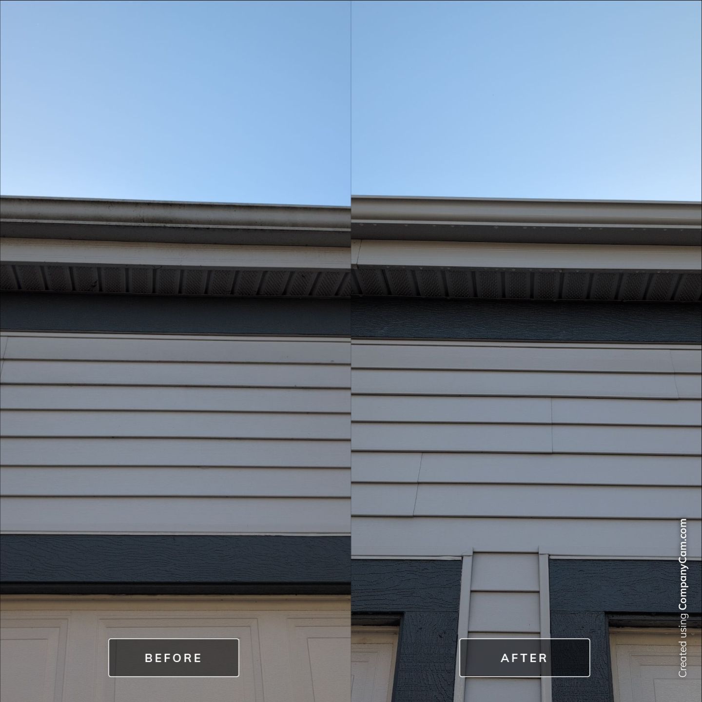 Project in Round Lake by Simmons Power & Soft Washing