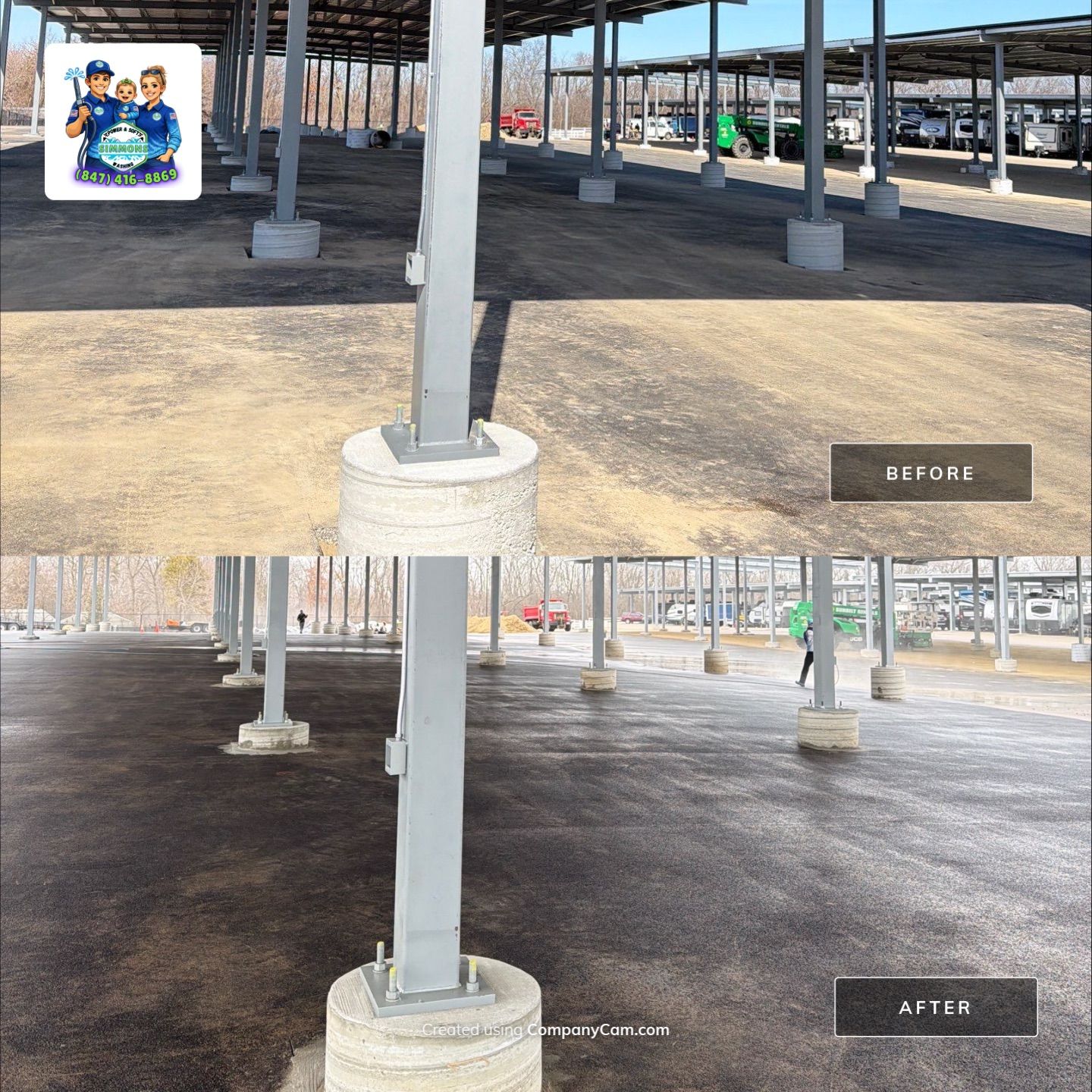 Project in Volo by Simmons Power & Soft Washing