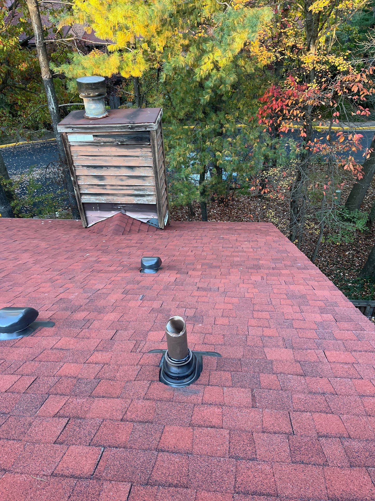 Reston: Residential Roof Replacement with CertainTeed Landmark Pro Designer Shingles in Max Def Red Oak by RM Banning, Inc.