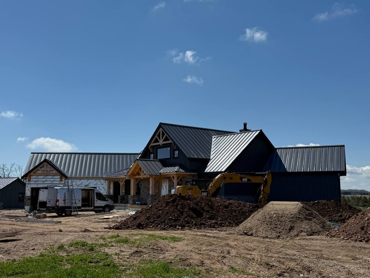 Custom Home Roofing – Blue Mountain by Jay Carter Roofing & Sheet Metal