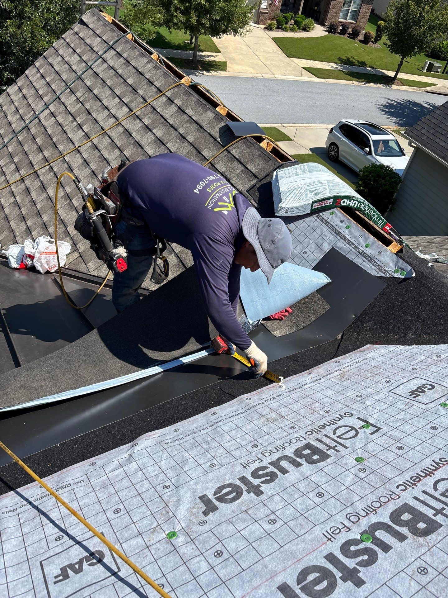  Ventura Place  Hoschton Roof Replacement  by Dom Roofing & Restoration