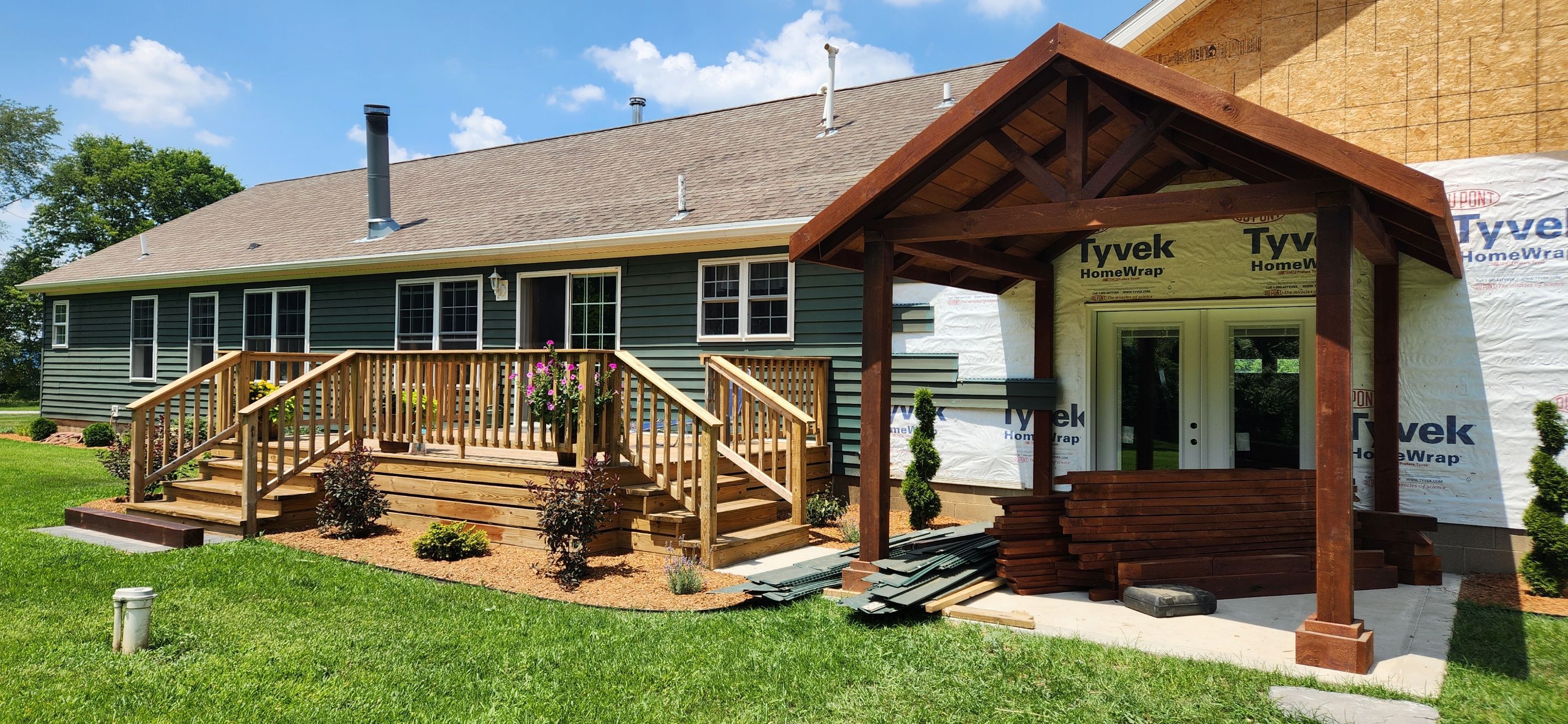 Project in Wawaka by Cornerstone Builds LLC 