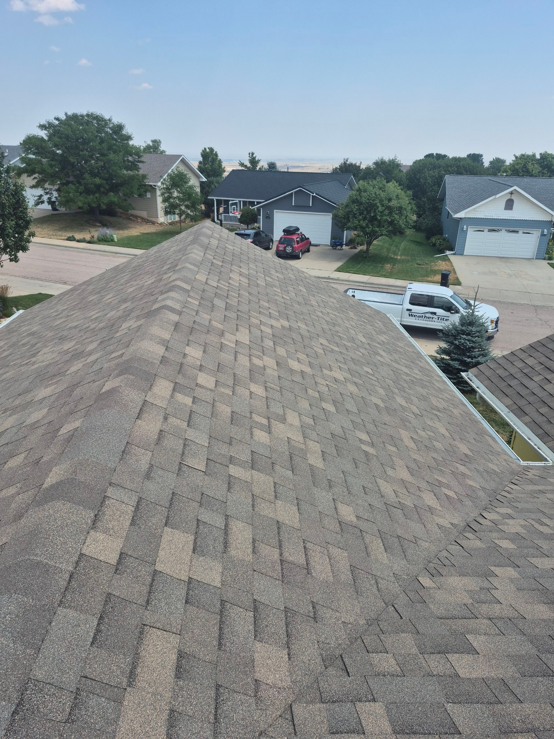Malarkey Vista Shingle install in high wind neighborhood. by Weather-Tite Exteriors LLC