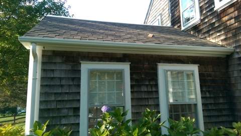 Fiberglass Gutter Installation in Falmouth, MA by Gutter Pro by Gutter Pro Enterprises