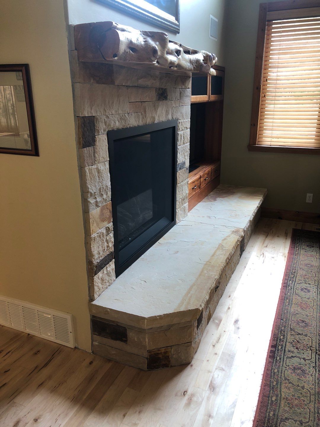Fireplace Project in Park City by Rudd Builders LLC