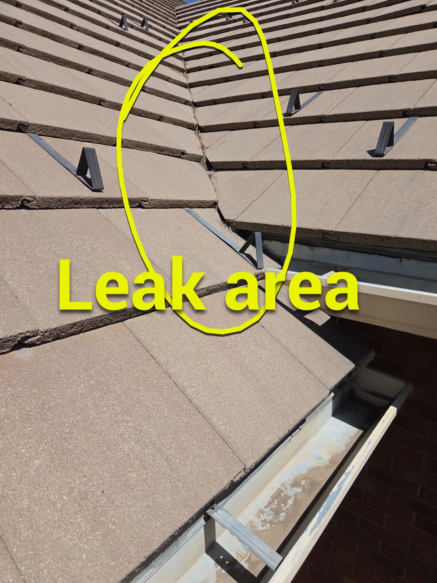 Tile Leak repair by RTP Roofing Company