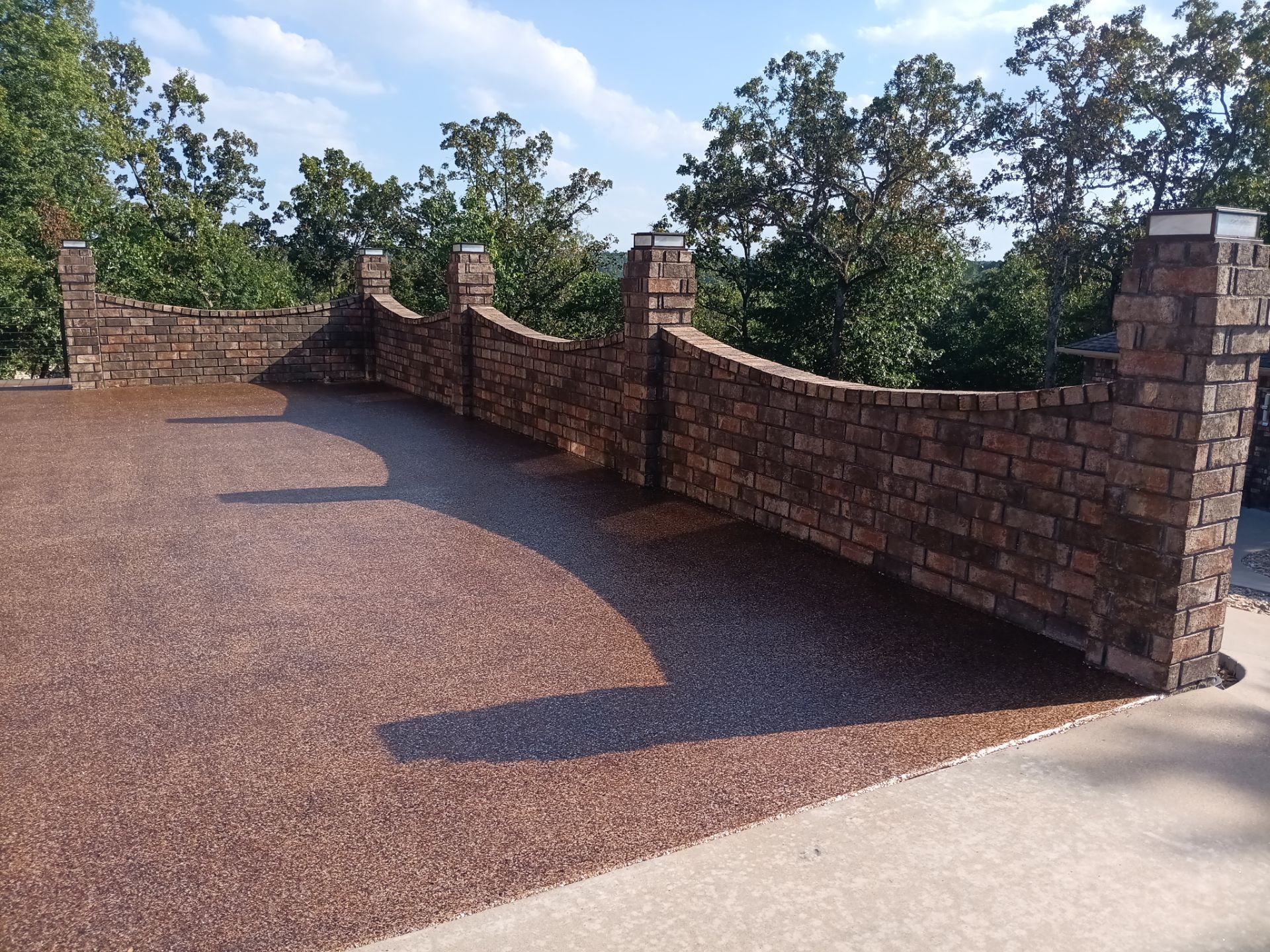 Project in Bella Vista by Pace X Concrete Coatings