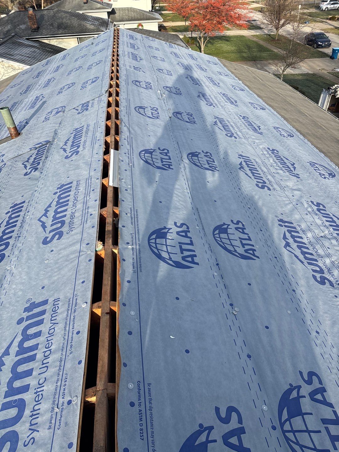 Center Hall Colonial Roof Replacement by Barbera Home LLC