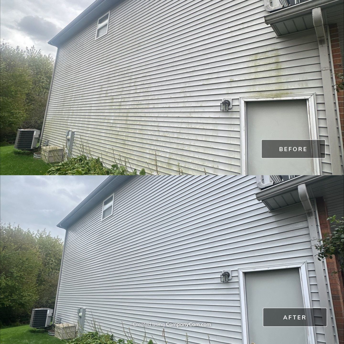 Project in Crystal Lake by Simmons Power & Soft Washing