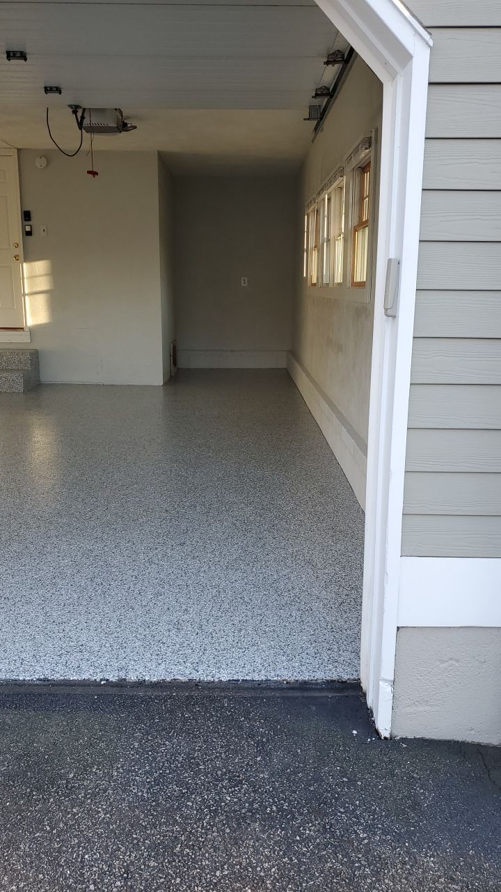 Slatestone 2-Car Garage by Spectrum Painting, LLC