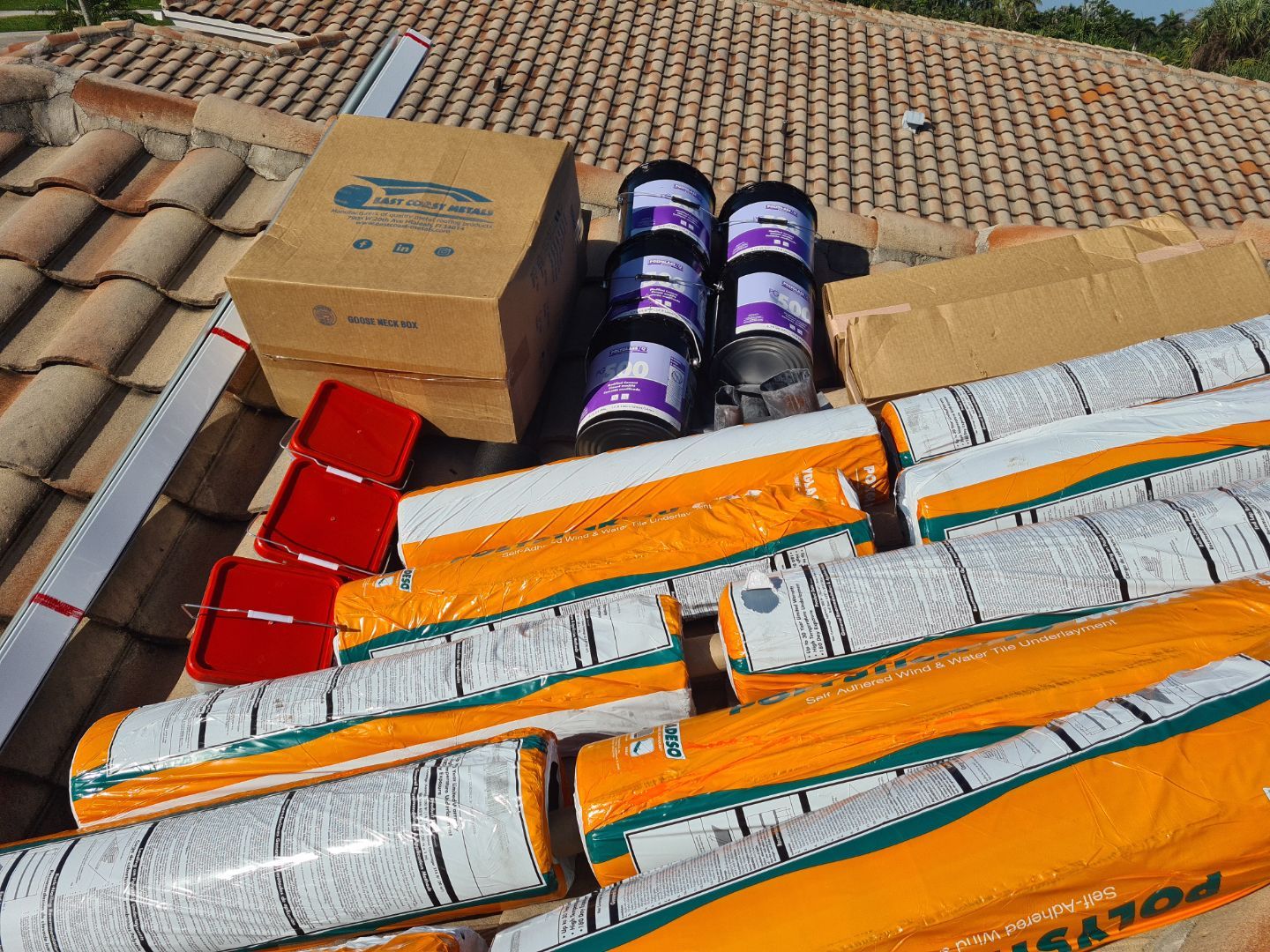 Residential Roofing Installation using Eagle Roofing Tile by BLUES BROTHERS ROOFING