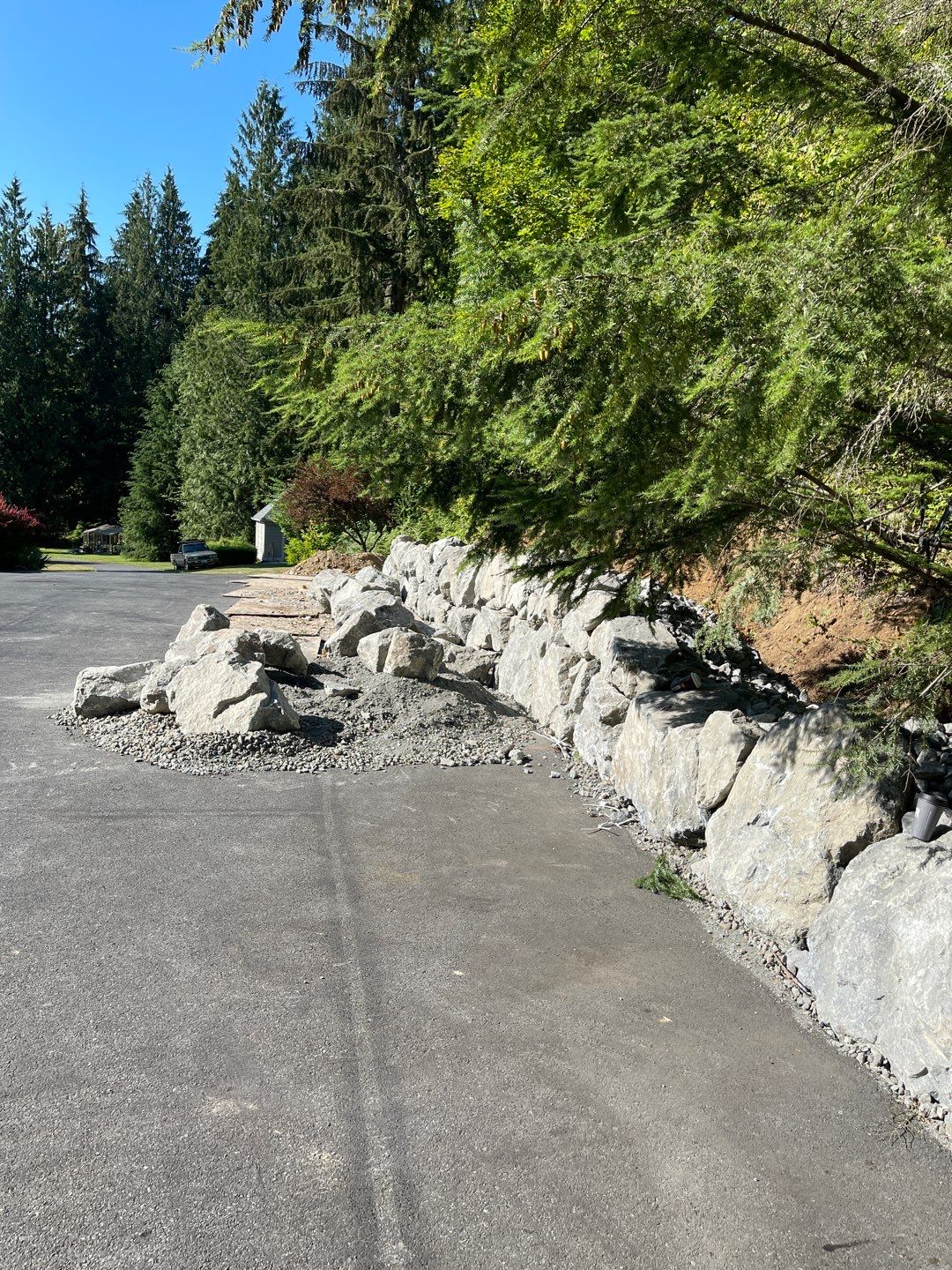 Jim | Rockery Wall, Landscaping, Road Repair & Sealcoating by Jireh Asphalt & Concrete Inc 