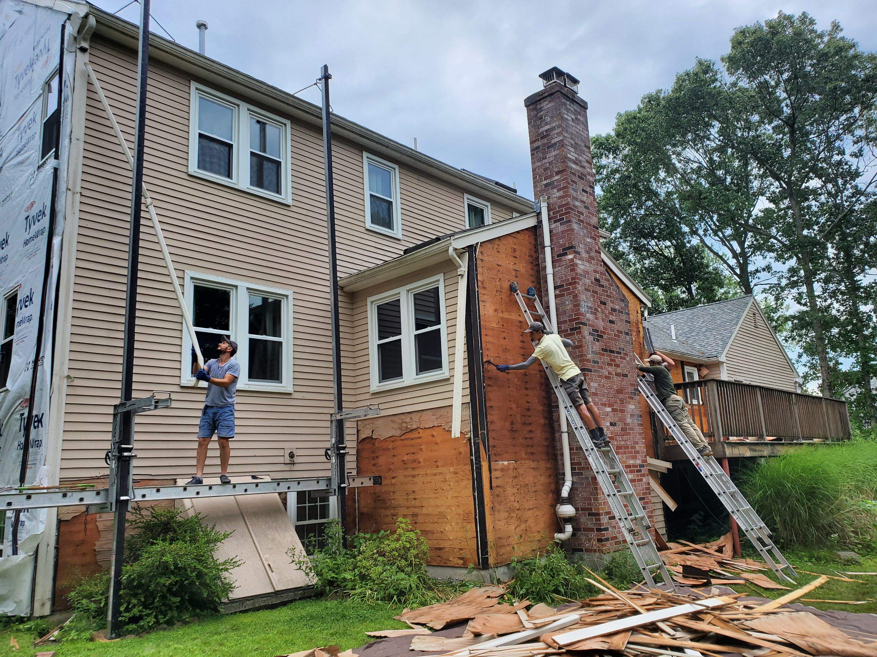 Siding Installation using CertainTeed by UBrothers Construction