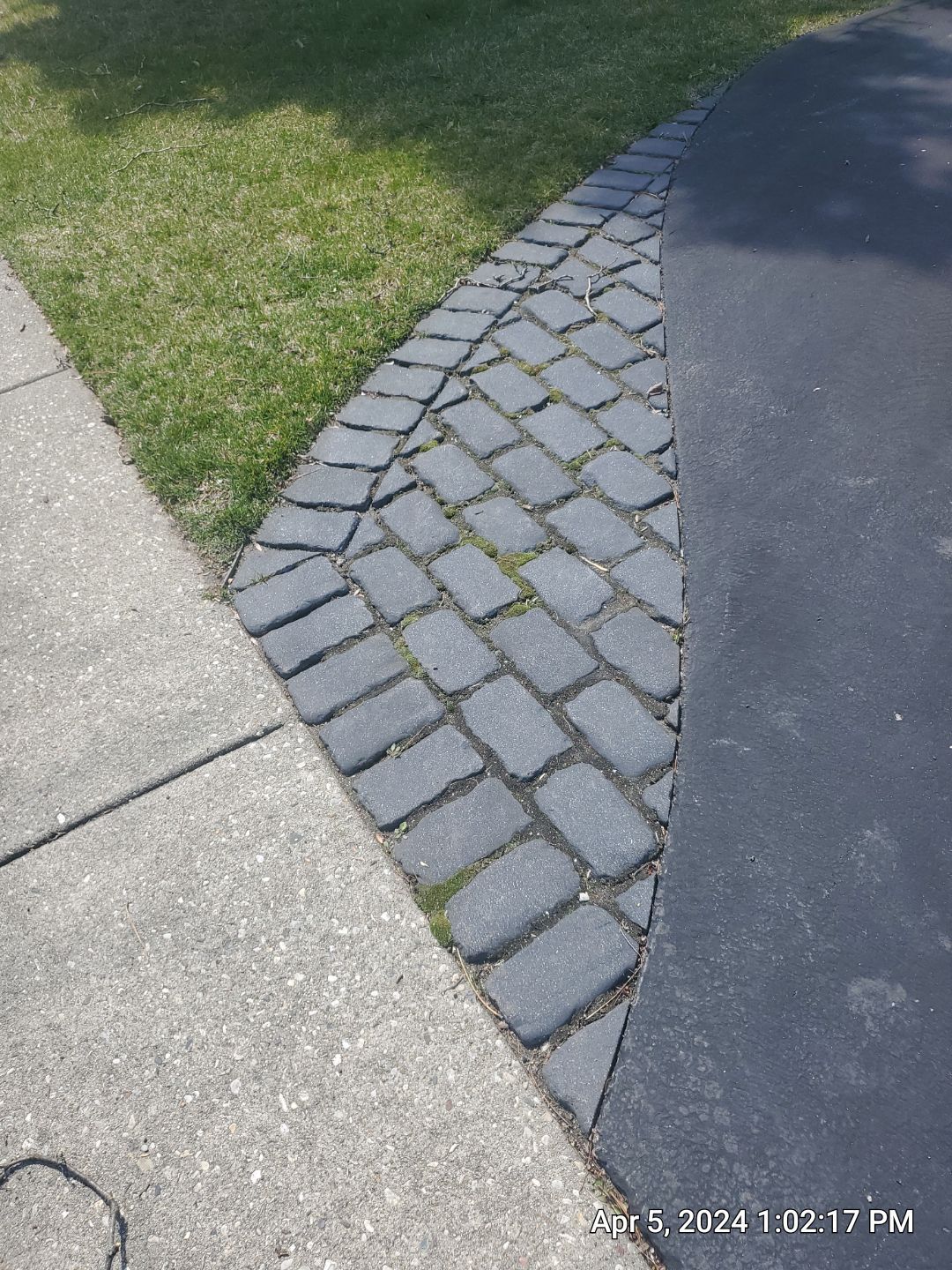 Brick paver clean, sand and seal.  using Surebond SB-1300 by Northern Power Washing LLC.