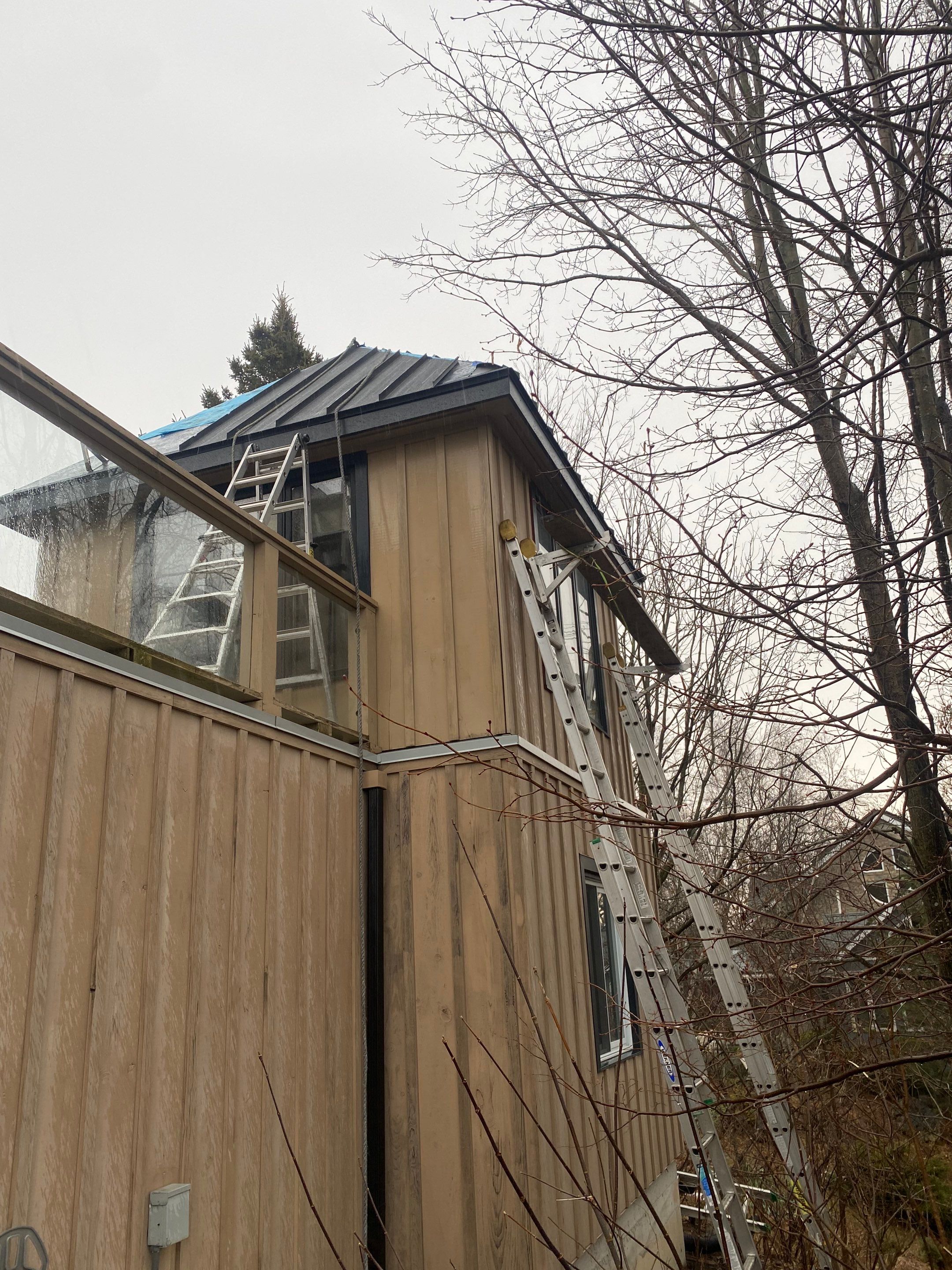 Residential Roofing Installation using 24 Ga Standing Seam Metal by Jay Carter Roofing & Sheet Metal