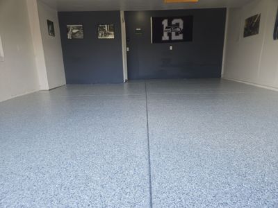 Mead Garage Floor Coating with Tidal Wave Polyurea Finish