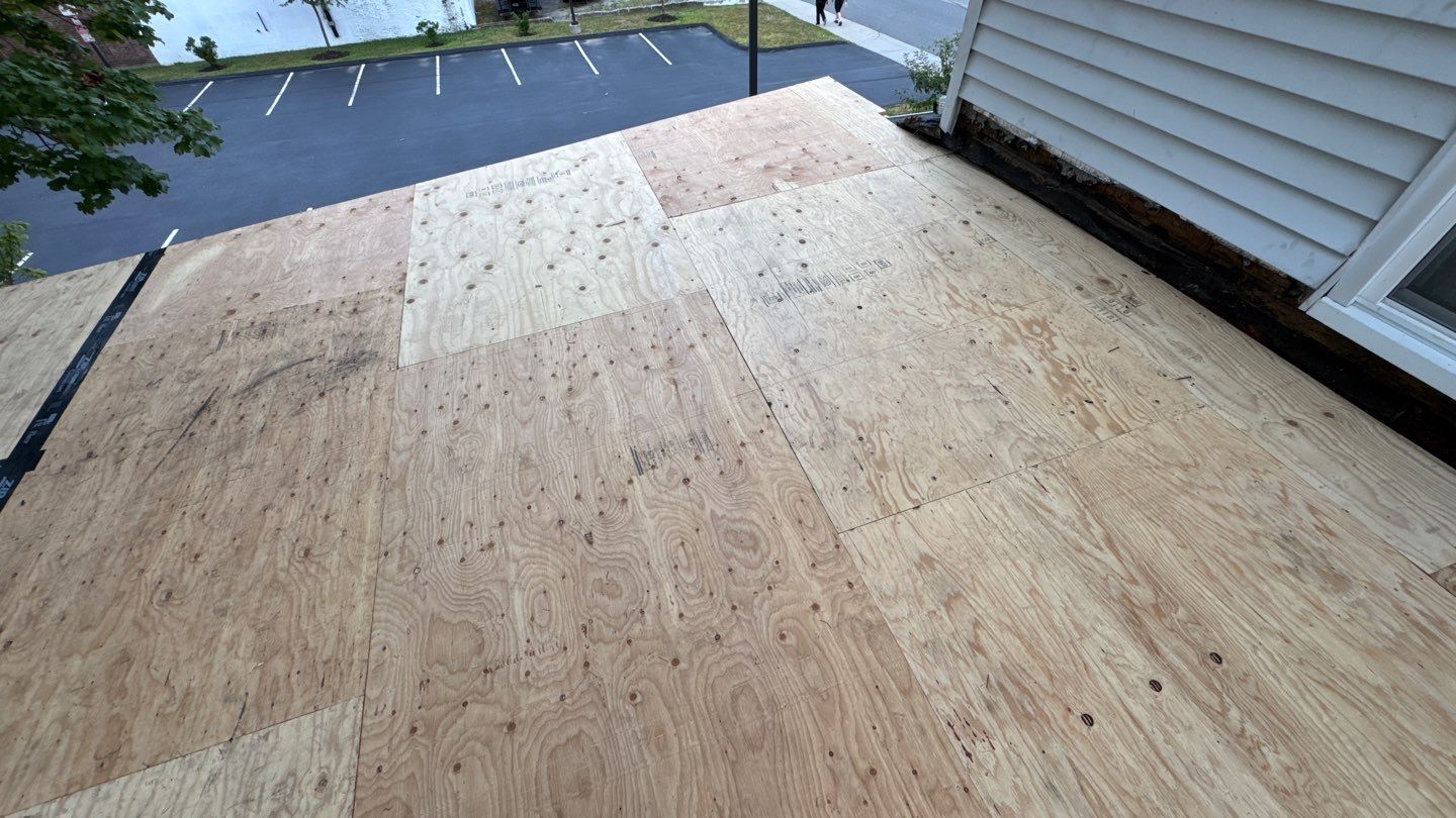 EPDM Flat Roof Installation with ISO Board on Existing Structure by Sensible Home Solutions