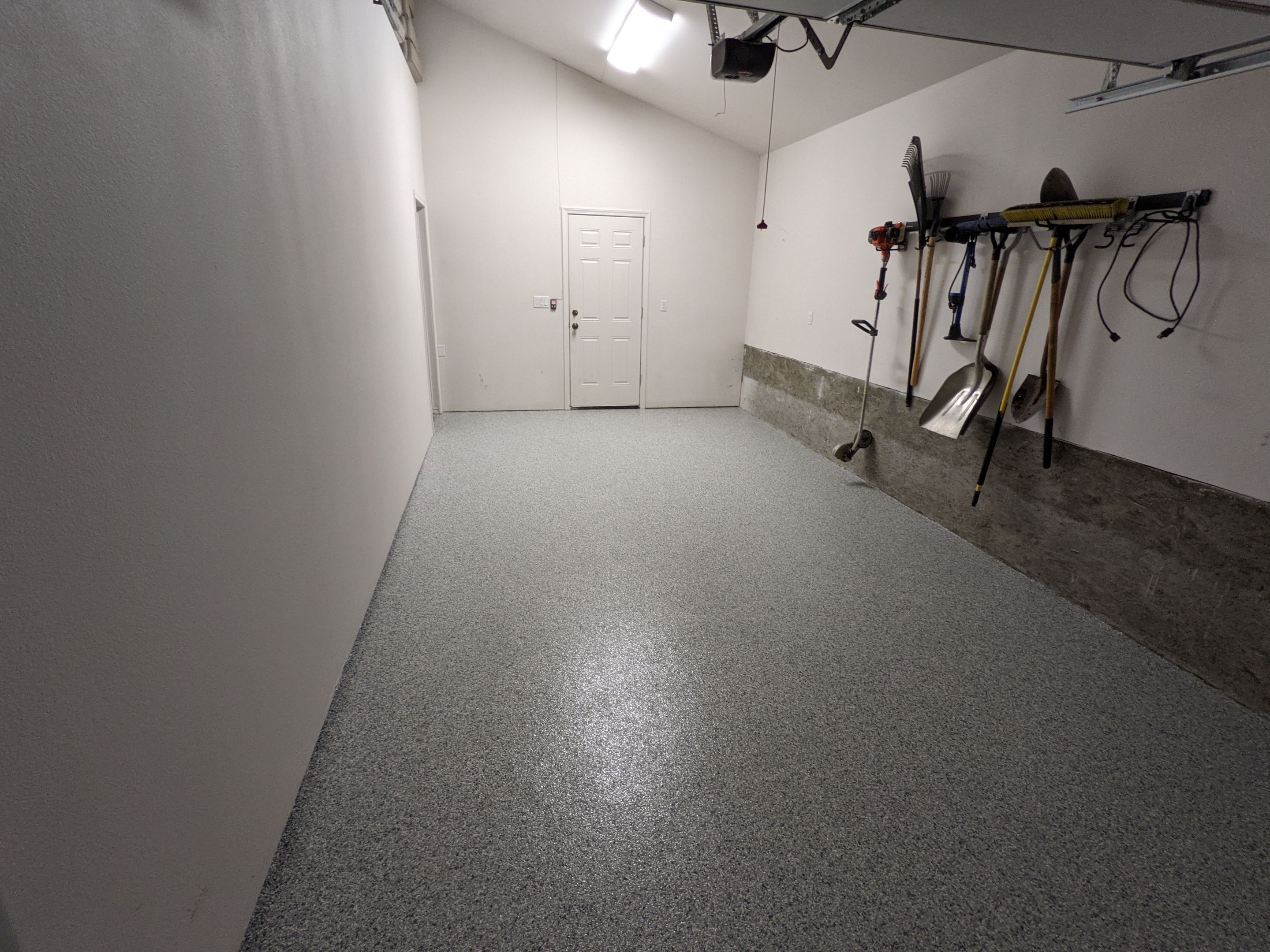 Garage Transformation using Tidal Wave by Croc Coatings, LLC