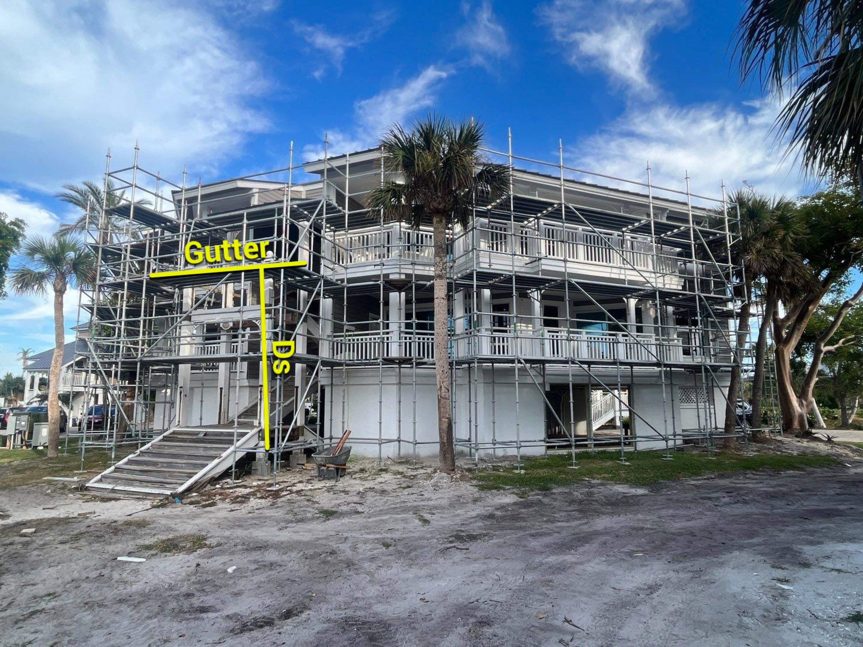 Sanibel FL Project Gutter Installation by Gutter Professors